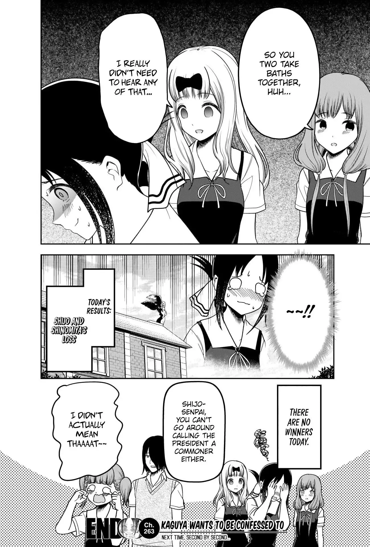 Kaguya Wants to be Confessed To: The Geniuses' War of Love and Brains Chapter 263 page 18