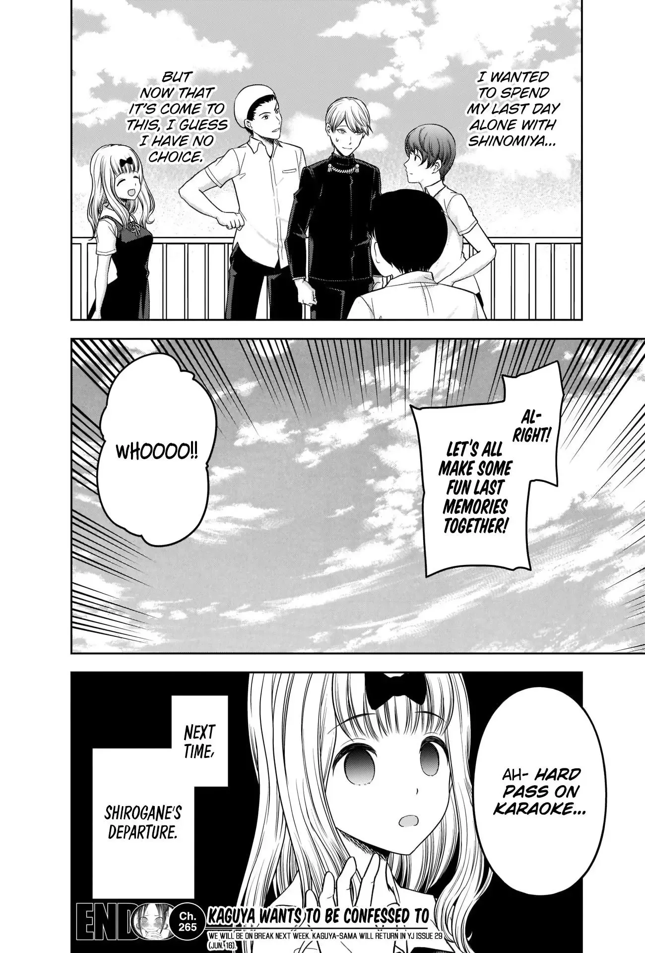 Kaguya Wants to be Confessed To: The Geniuses' War of Love and Brains Chapter 265 page 18