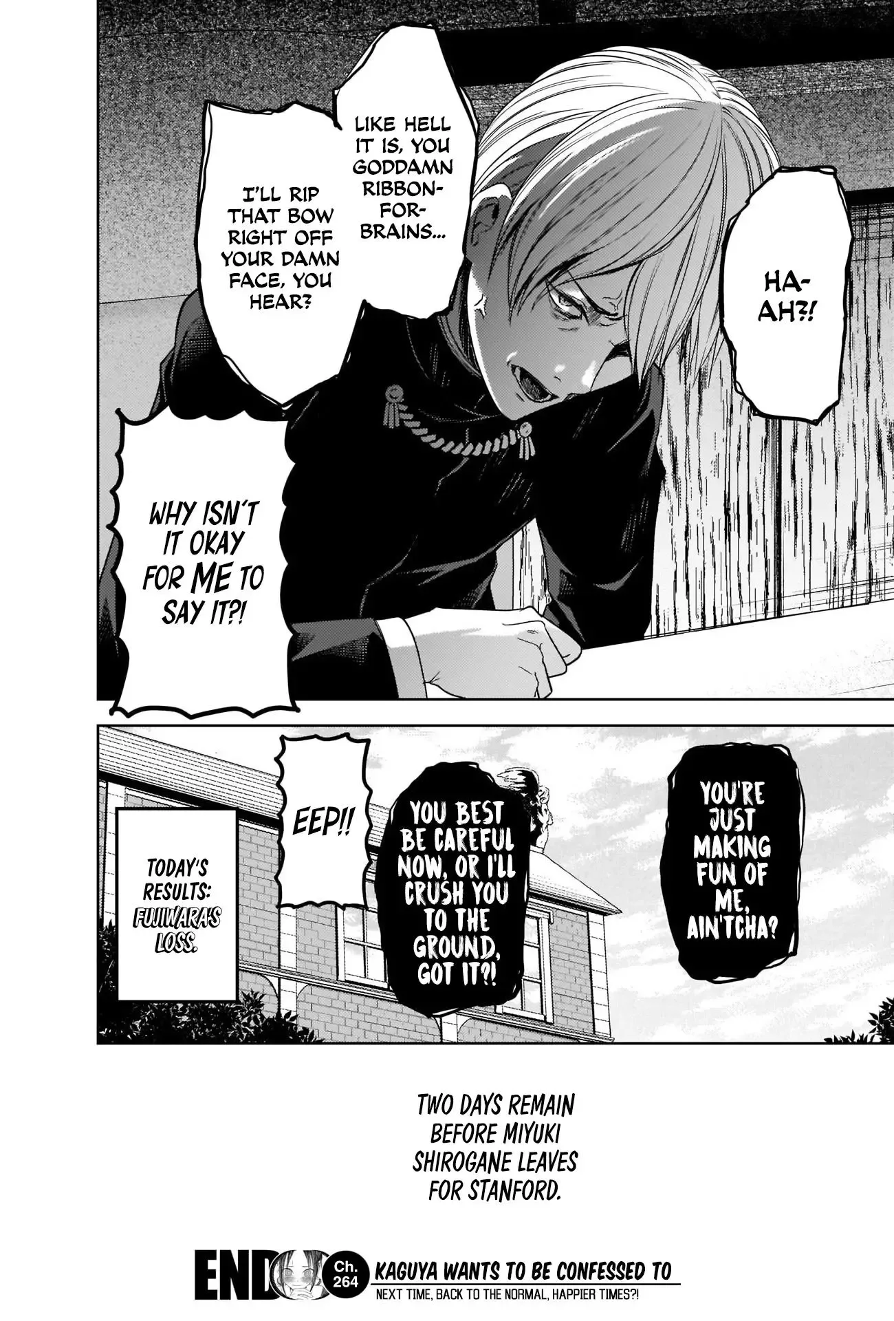 Kaguya Wants to be Confessed To: The Geniuses' War of Love and Brains Chapter 264 page 18