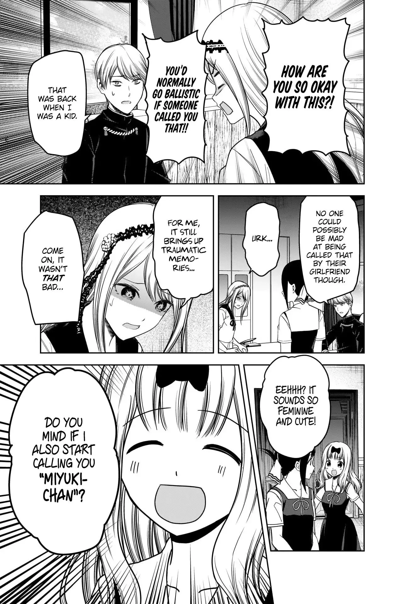 Kaguya Wants to be Confessed To: The Geniuses' War of Love and Brains Chapter 264 page 17