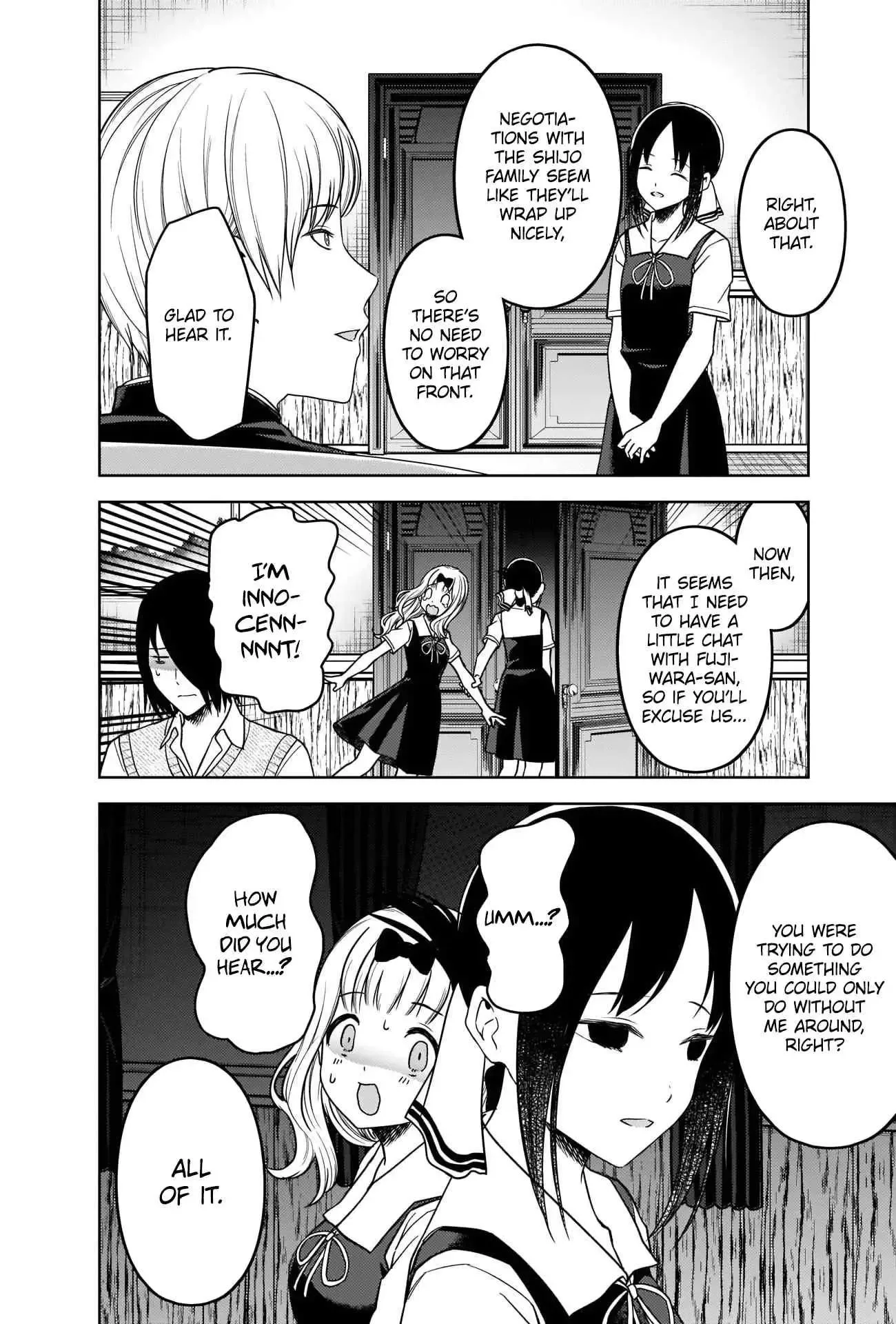 Kaguya Wants to be Confessed To: The Geniuses' War of Love and Brains Chapter 262 page 14