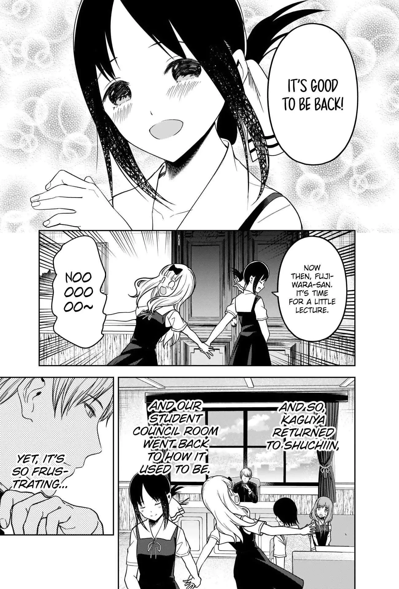 Kaguya Wants to be Confessed To: The Geniuses' War of Love and Brains Chapter 262 page 17
