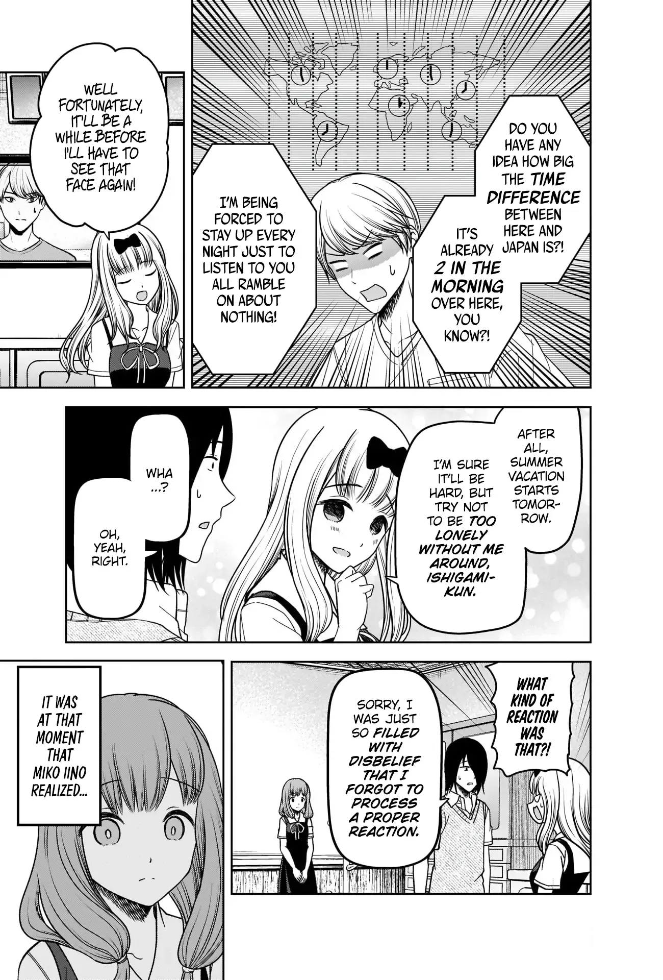Kaguya Wants to be Confessed To: The Geniuses' War of Love and Brains Chapter 268 page 5