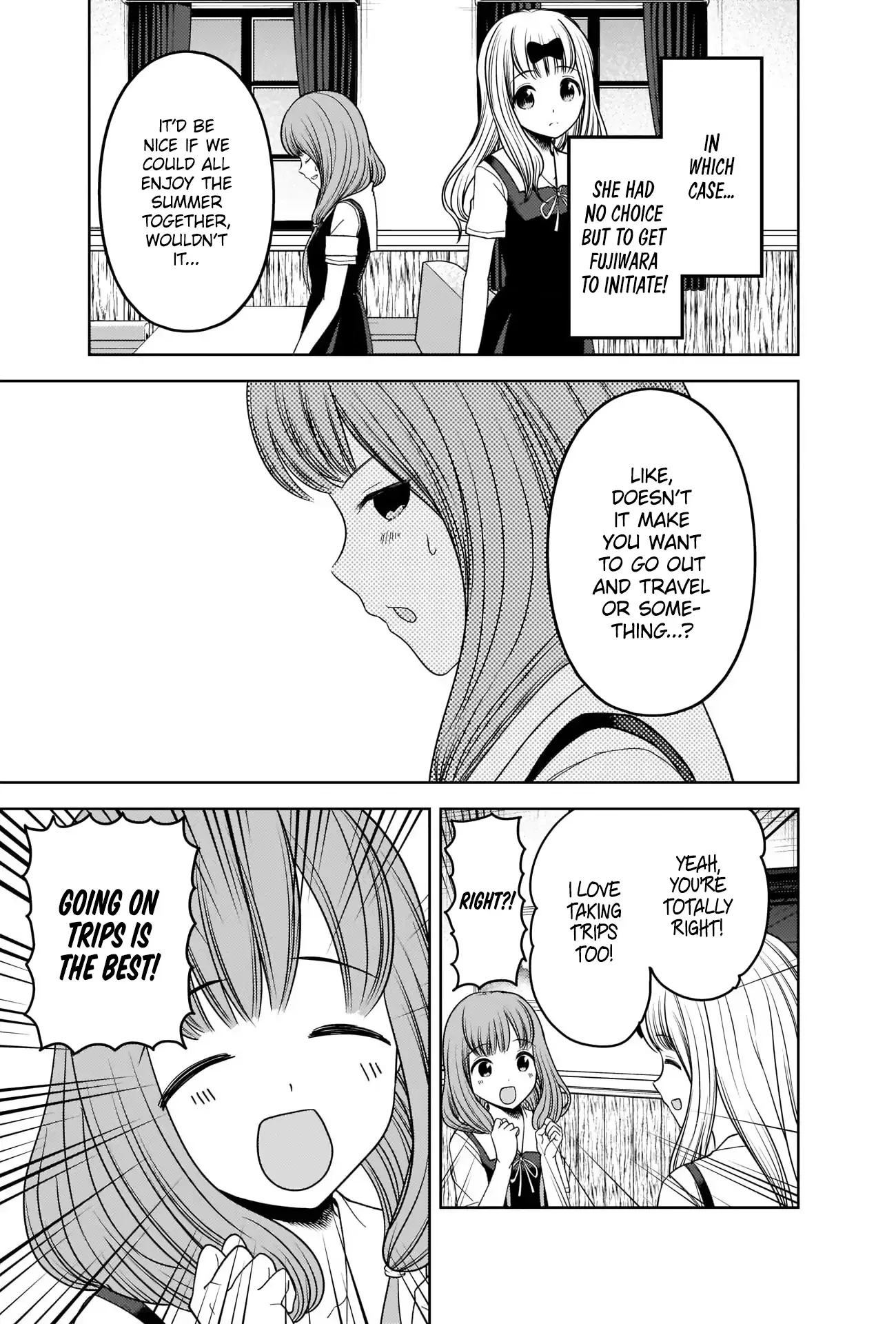 Kaguya Wants to be Confessed To: The Geniuses' War of Love and Brains Chapter 268 page 9
