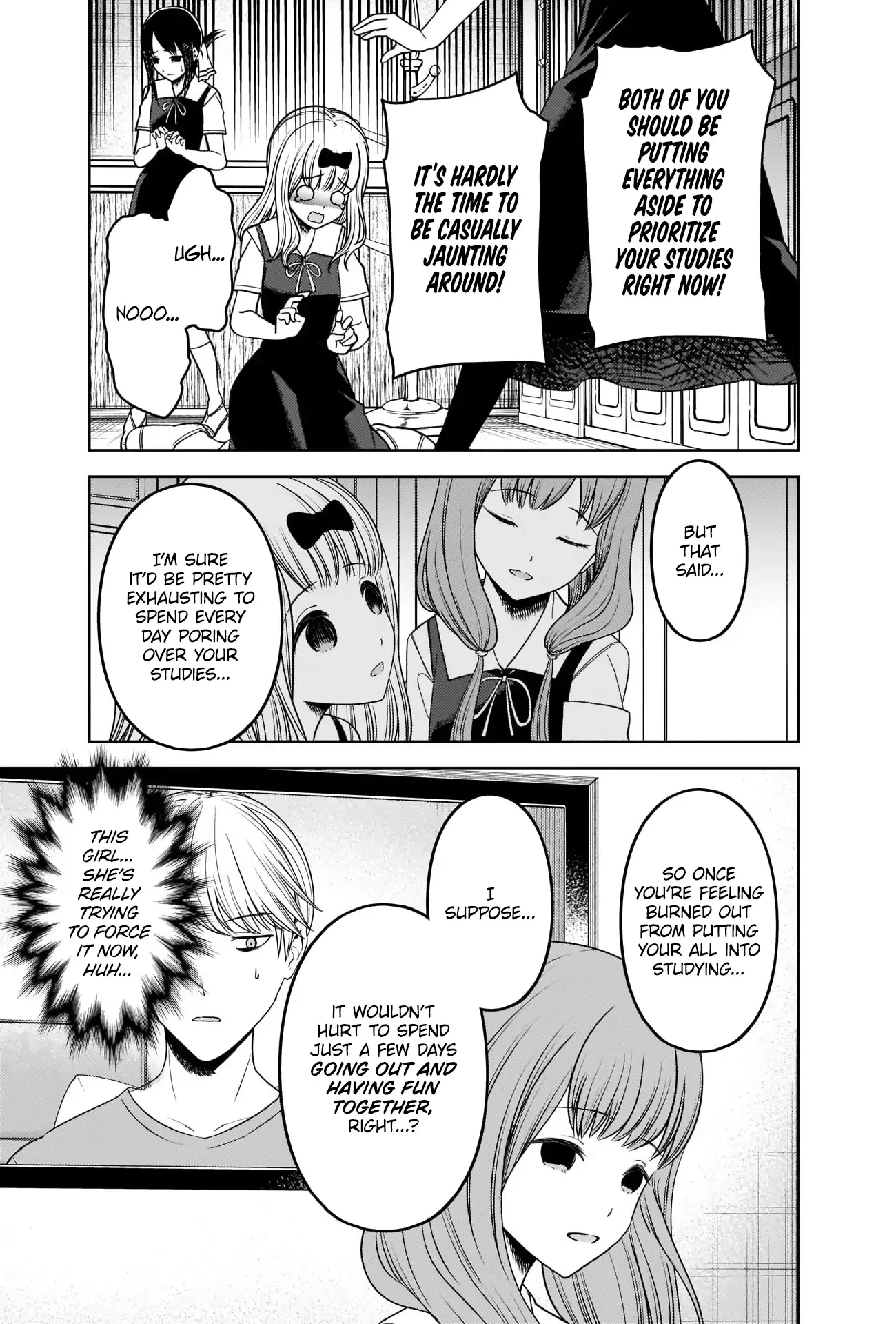 Kaguya Wants to be Confessed To: The Geniuses' War of Love and Brains Chapter 268 page 13