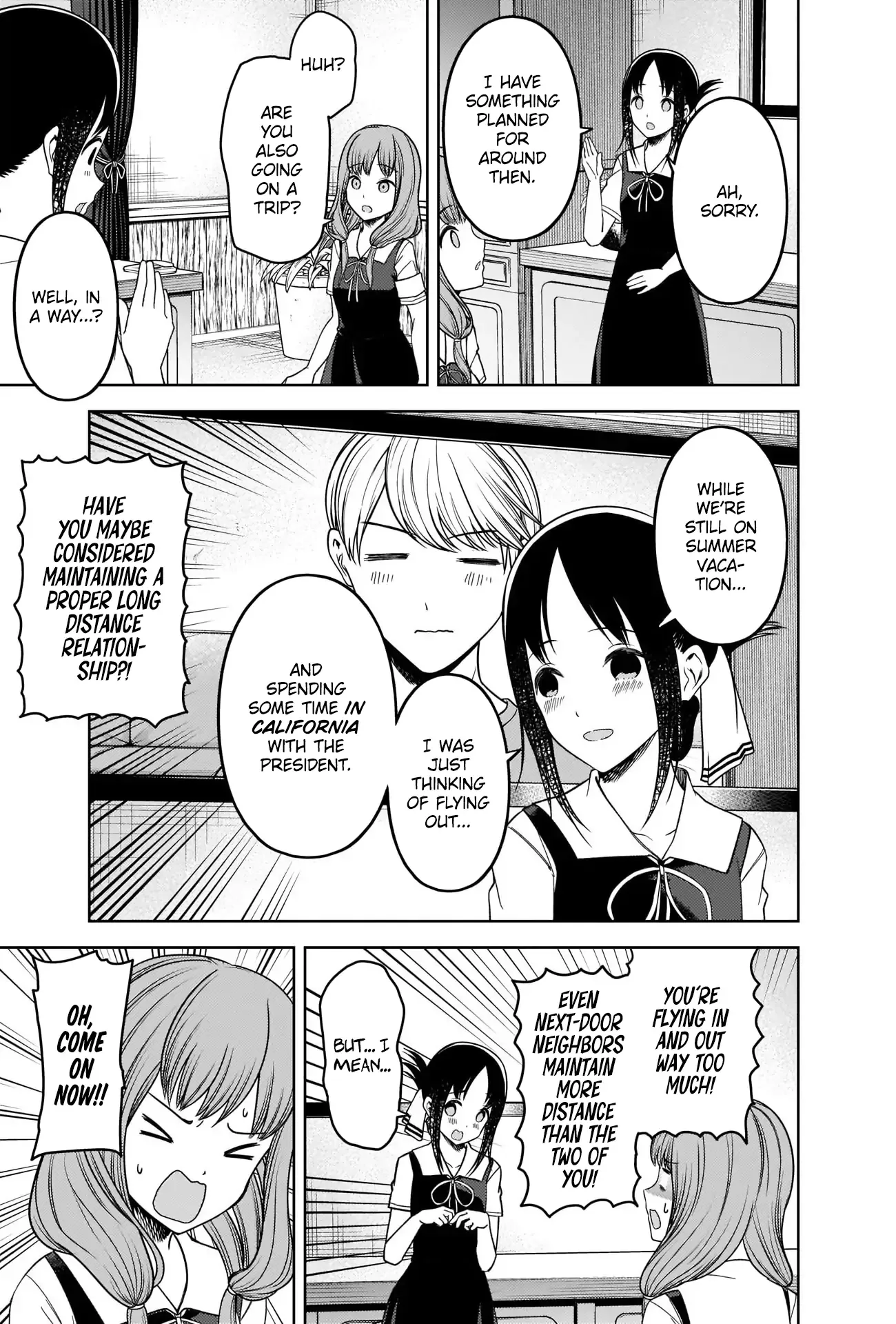 Kaguya Wants to be Confessed To: The Geniuses' War of Love and Brains Chapter 268 page 11