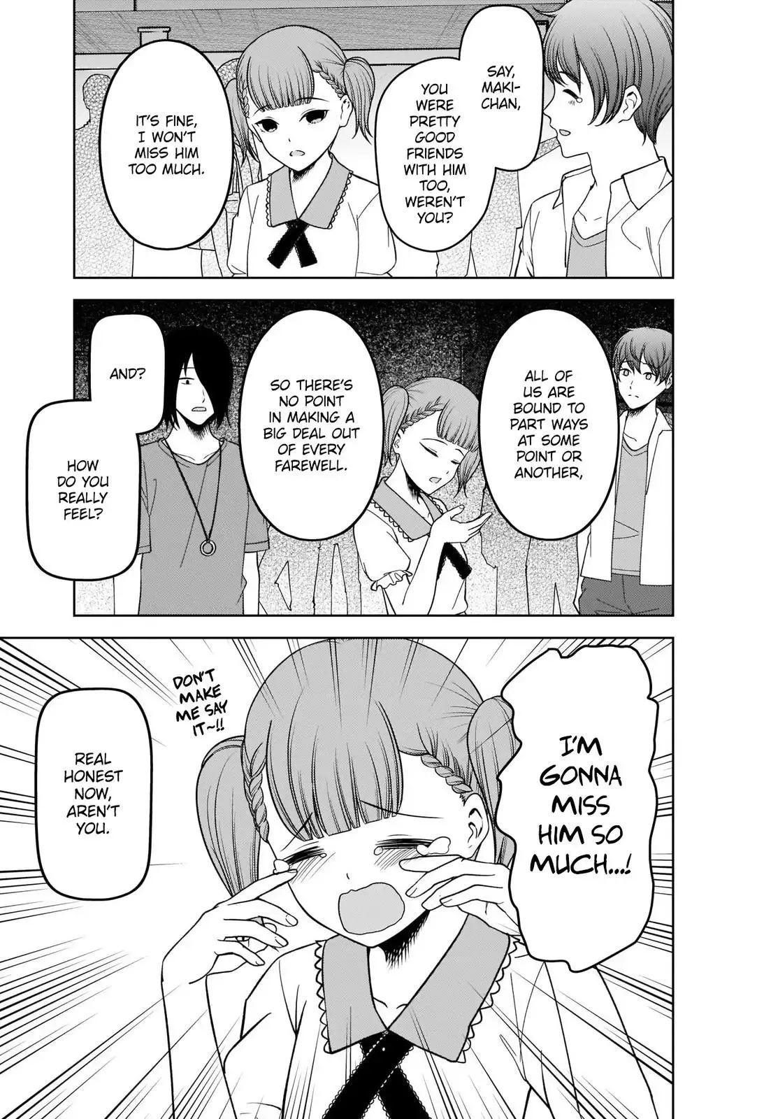 Kaguya Wants to be Confessed To: The Geniuses' War of Love and Brains Chapter 267 page 9