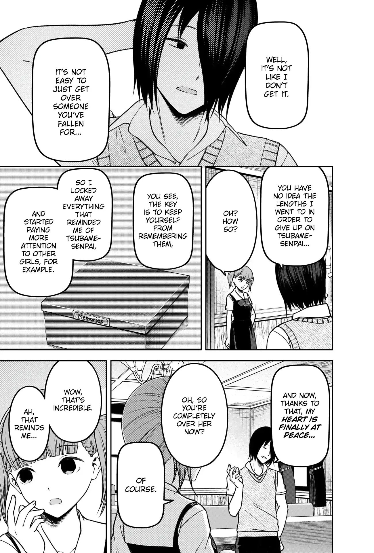 Kaguya Wants to be Confessed To: The Geniuses' War of Love and Brains Chapter 273 page 3
