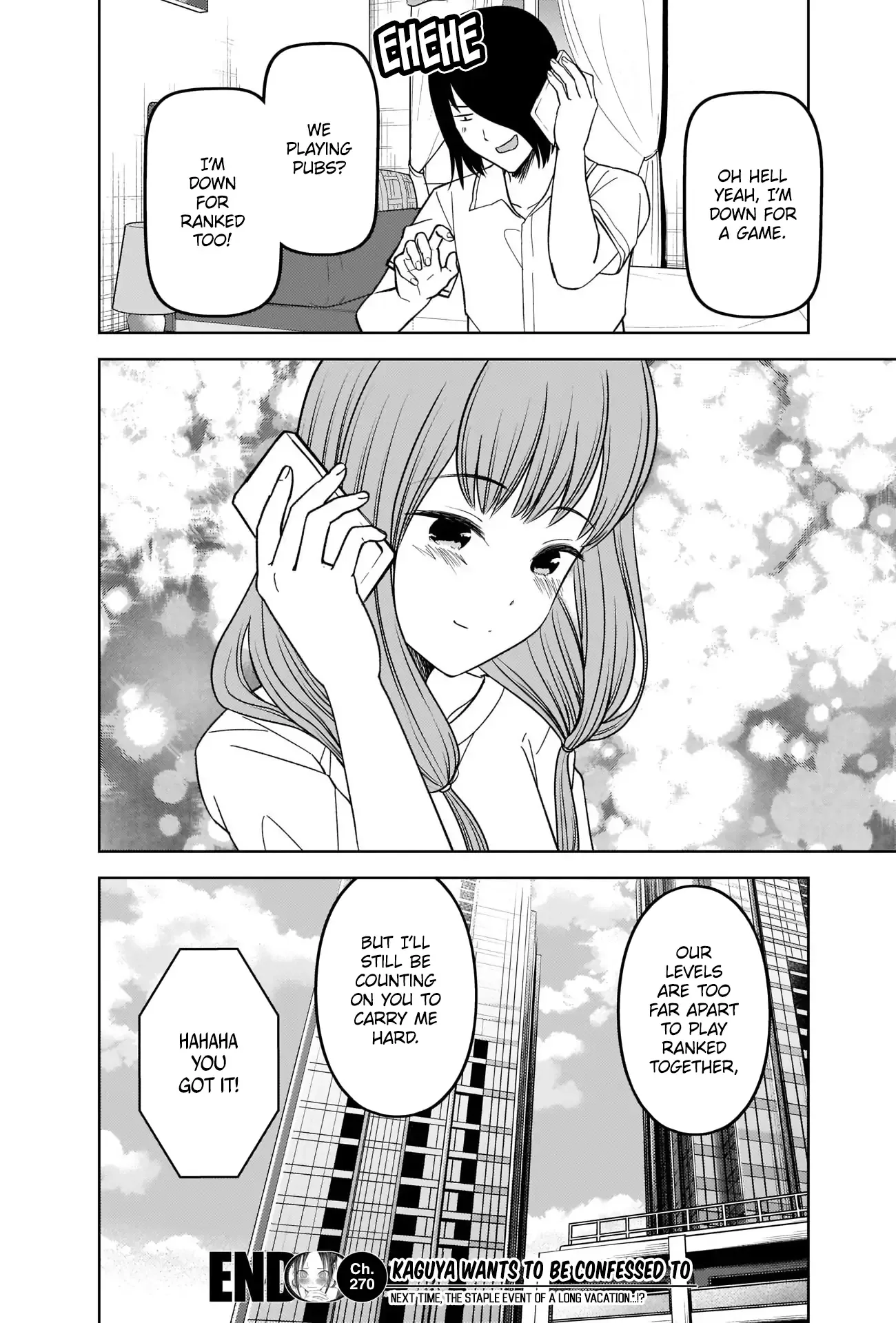 Kaguya Wants to be Confessed To: The Geniuses' War of Love and Brains Chapter 270 page 18
