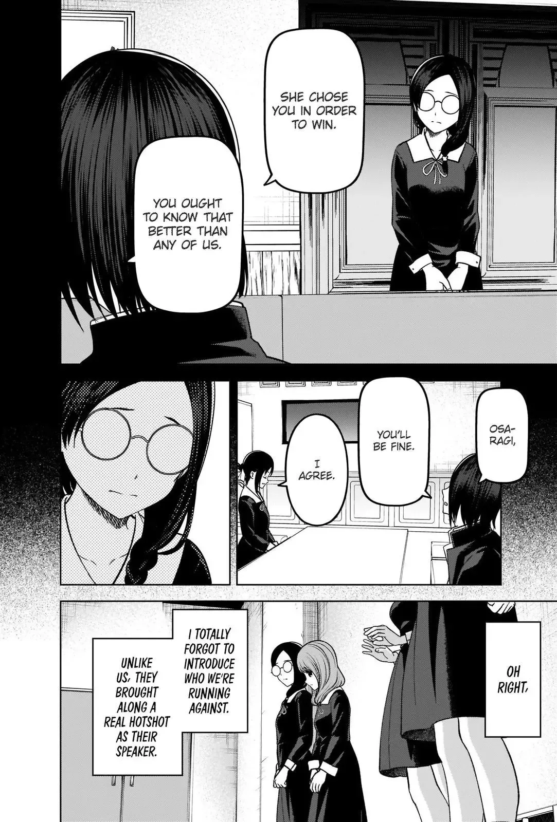 Kaguya Wants to be Confessed To: The Geniuses' War of Love and Brains Chapter 275 page 4