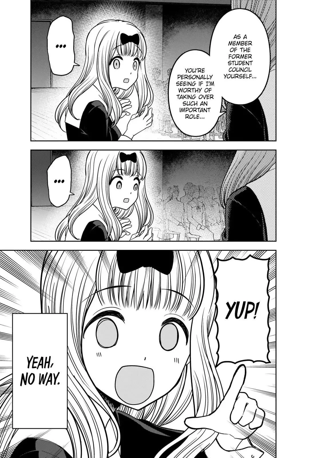 Kaguya Wants to be Confessed To: The Geniuses' War of Love and Brains Chapter 275 page 7