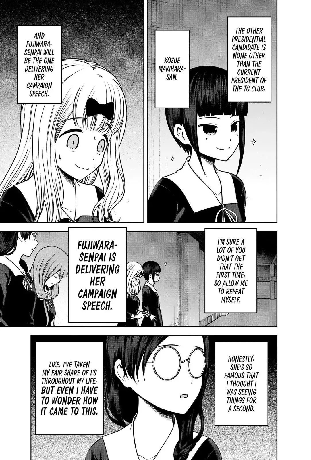 Kaguya Wants to be Confessed To: The Geniuses' War of Love and Brains Chapter 275 page 5