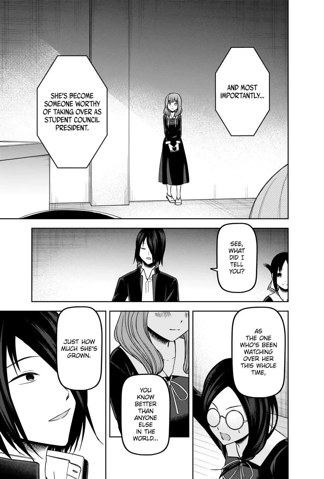 Kaguya Wants to be Confessed To: The Geniuses' War of Love and Brains Chapter 275 page 13