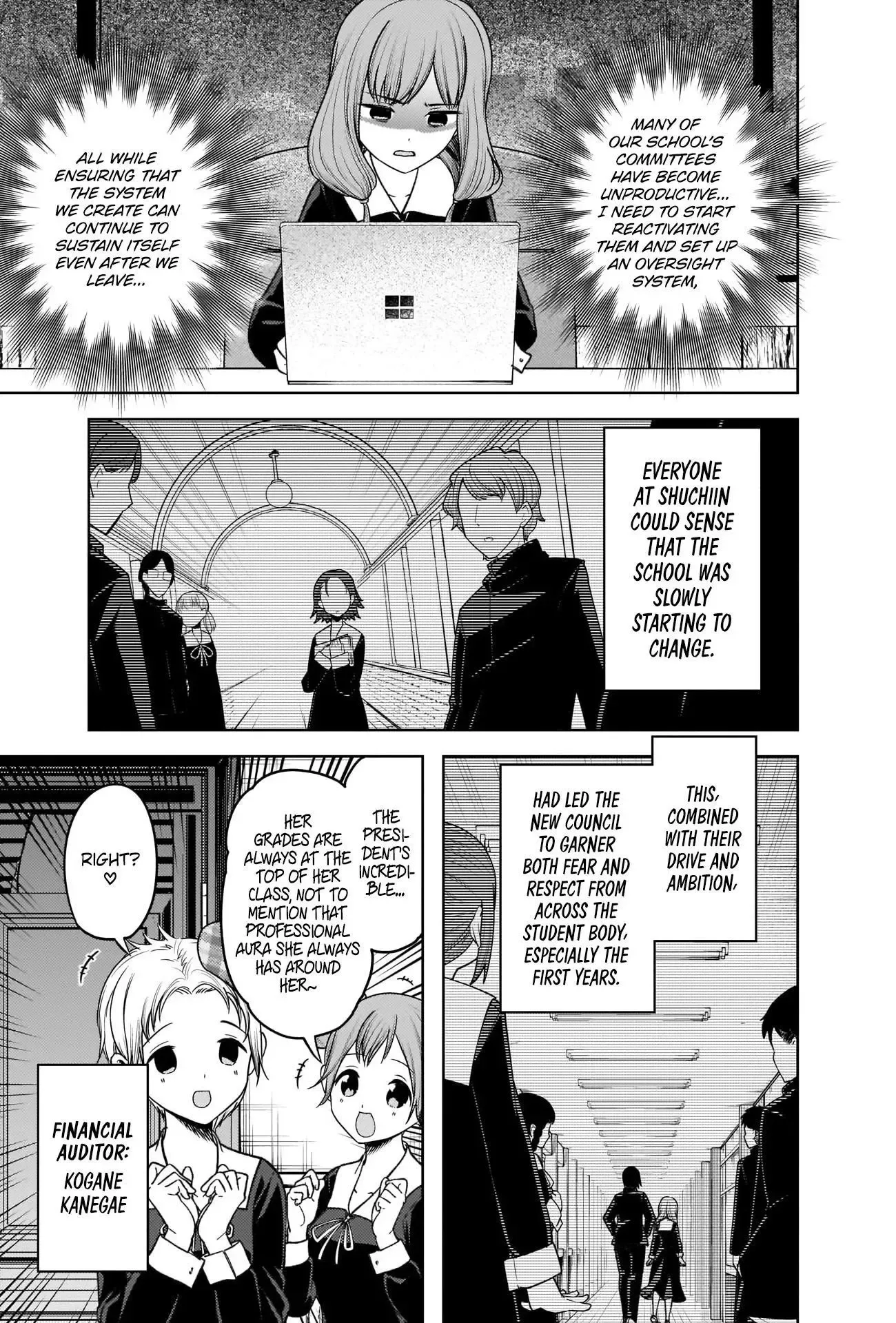 Kaguya Wants to be Confessed To: The Geniuses' War of Love and Brains Chapter 278 page 8