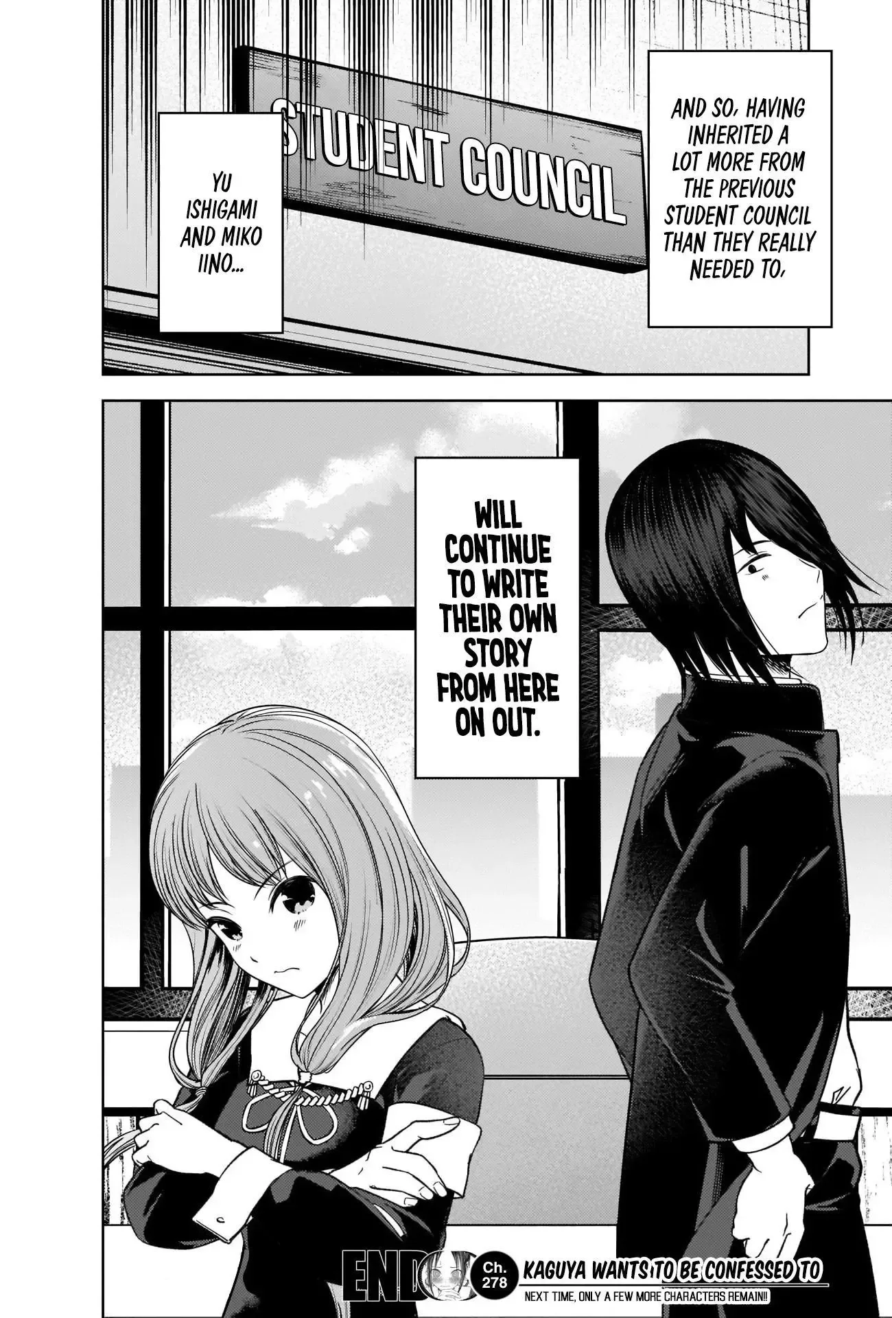 Kaguya Wants to be Confessed To: The Geniuses' War of Love and Brains Chapter 278 page 19