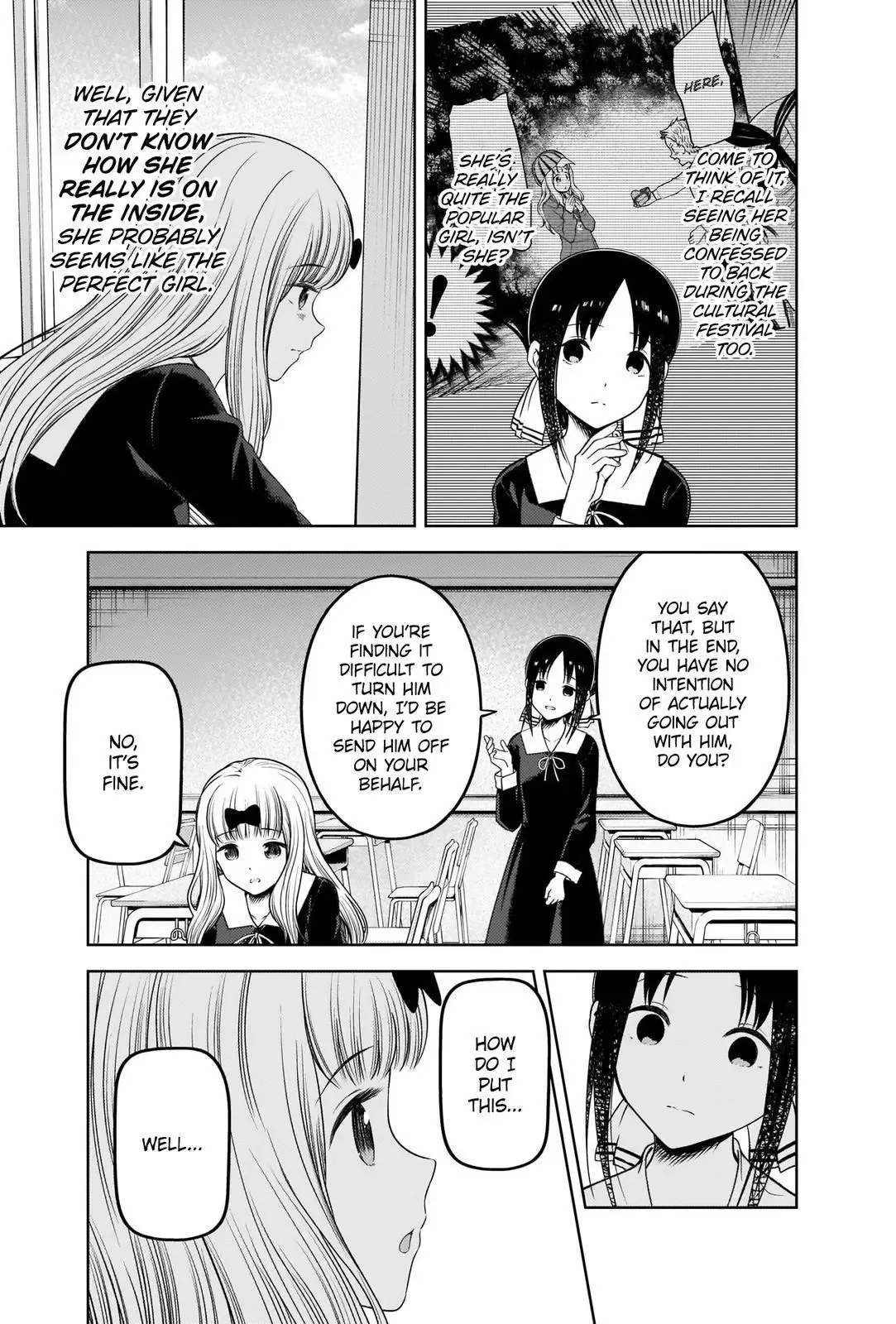 Kaguya Wants to be Confessed To: The Geniuses' War of Love and Brains Chapter 279 page 3