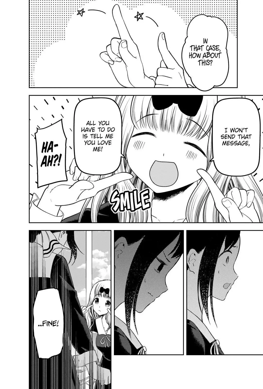 Kaguya Wants to be Confessed To: The Geniuses' War of Love and Brains Chapter 279 page 14