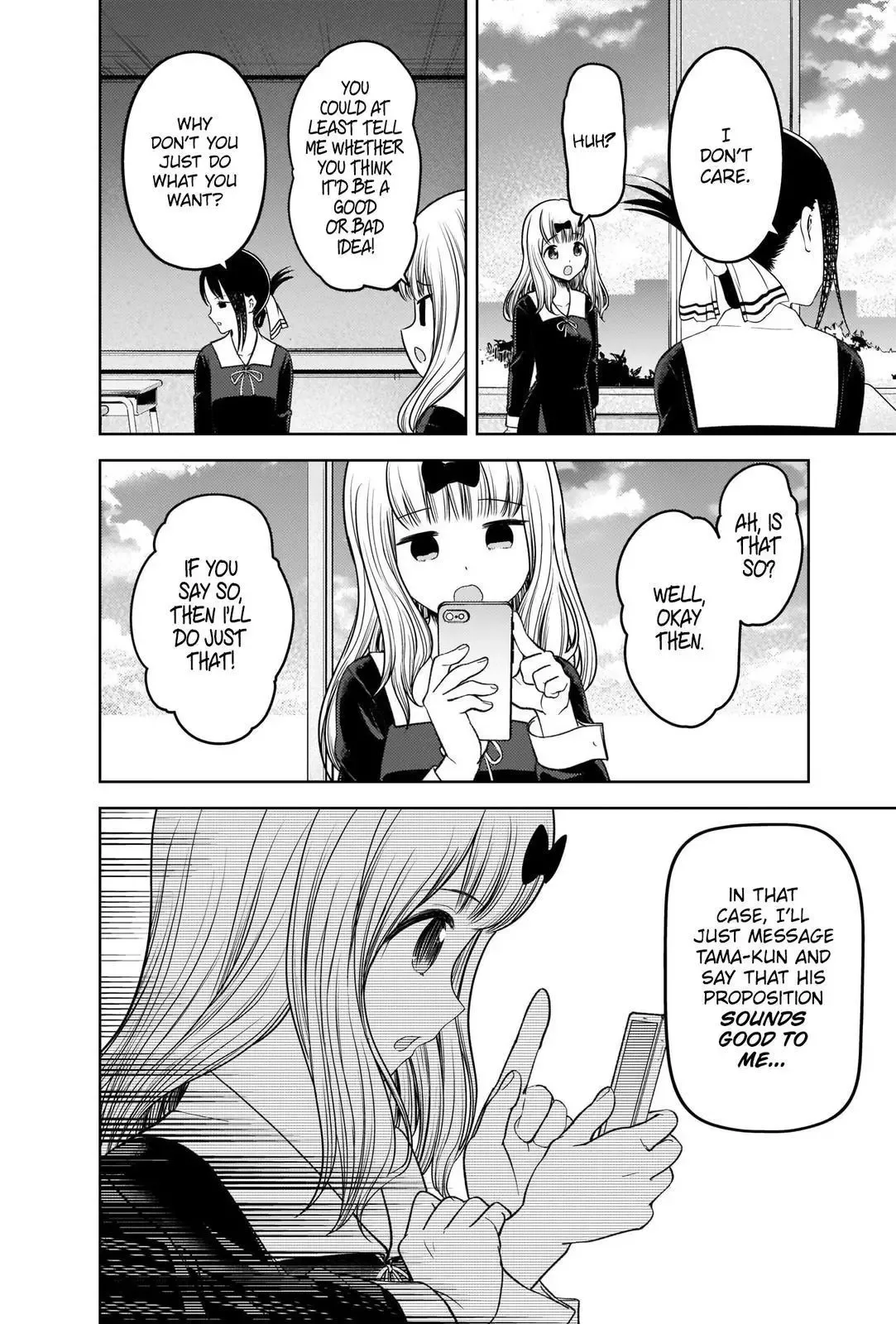 Kaguya Wants to be Confessed To: The Geniuses' War of Love and Brains Chapter 279 page 12