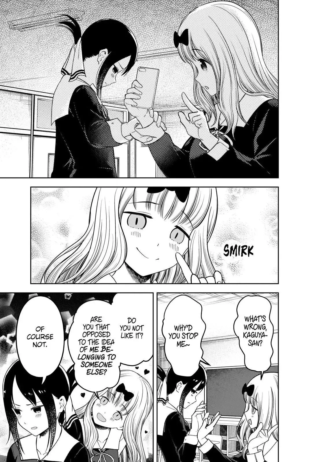 Kaguya Wants to be Confessed To: The Geniuses' War of Love and Brains Chapter 279 page 13