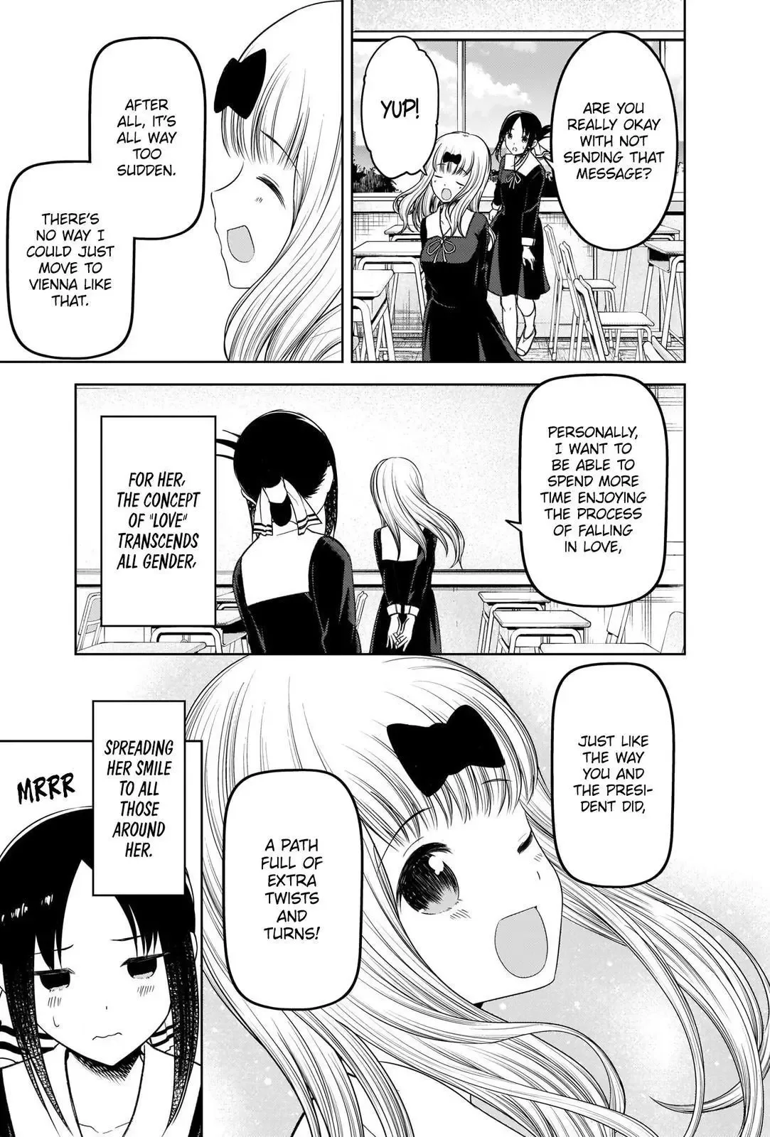 Kaguya Wants to be Confessed To: The Geniuses' War of Love and Brains Chapter 279 page 17
