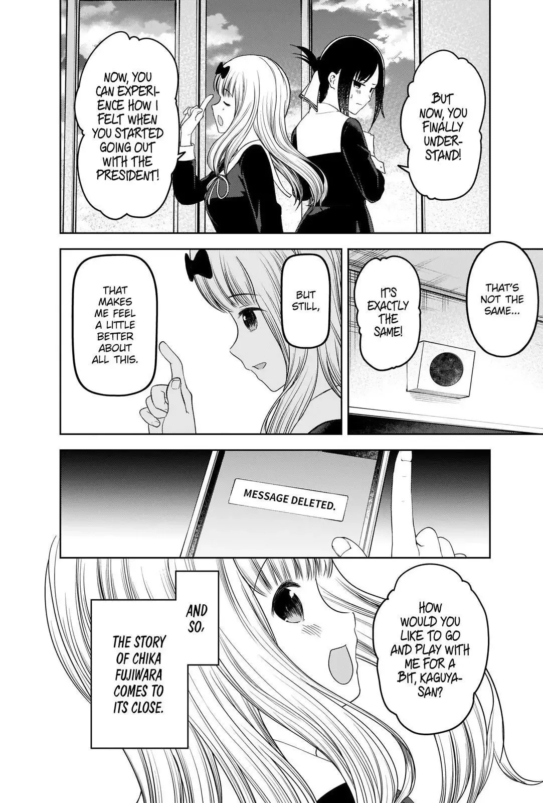 Kaguya Wants to be Confessed To: The Geniuses' War of Love and Brains Chapter 279 page 16