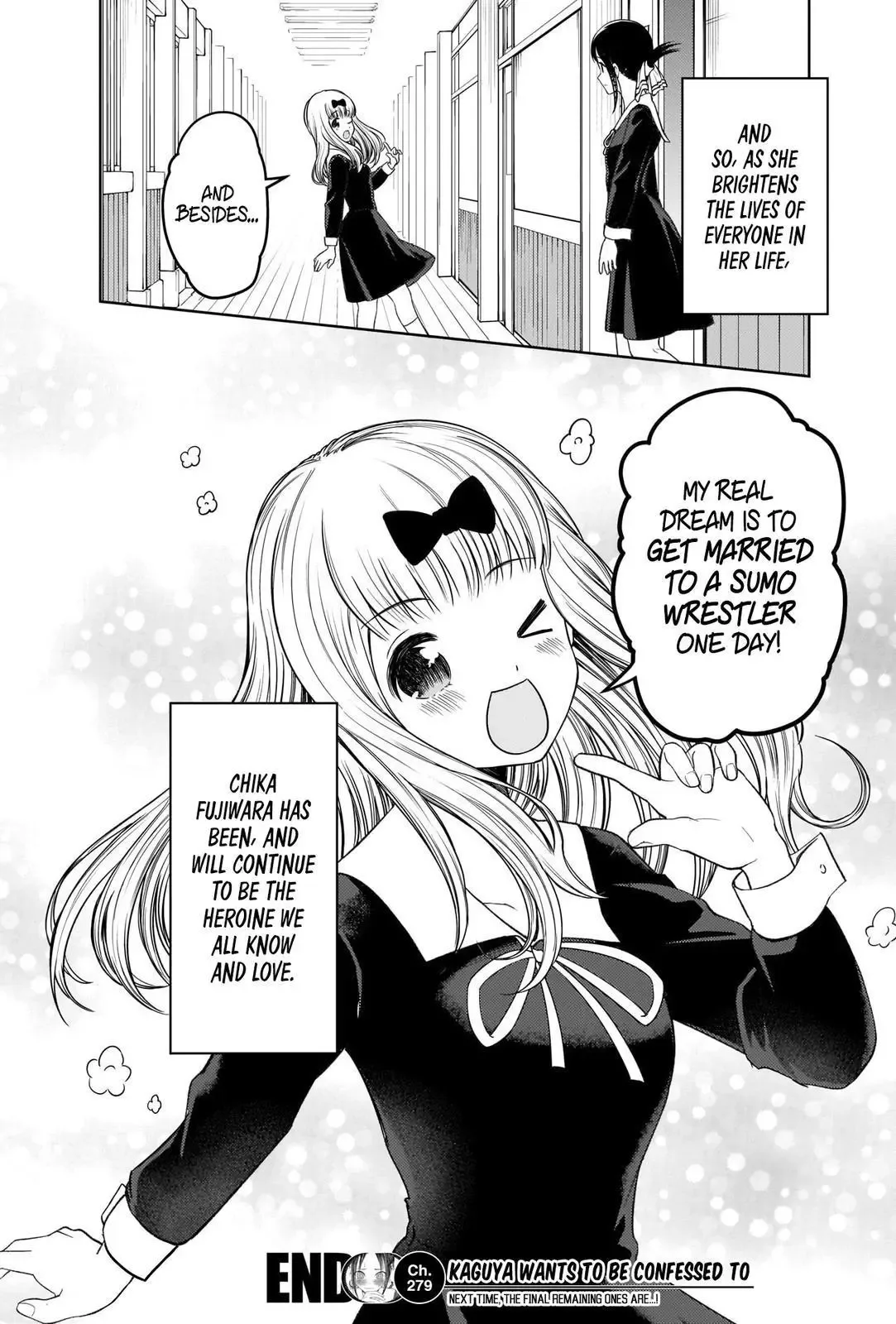 Kaguya Wants to be Confessed To: The Geniuses' War of Love and Brains Chapter 279 page 18