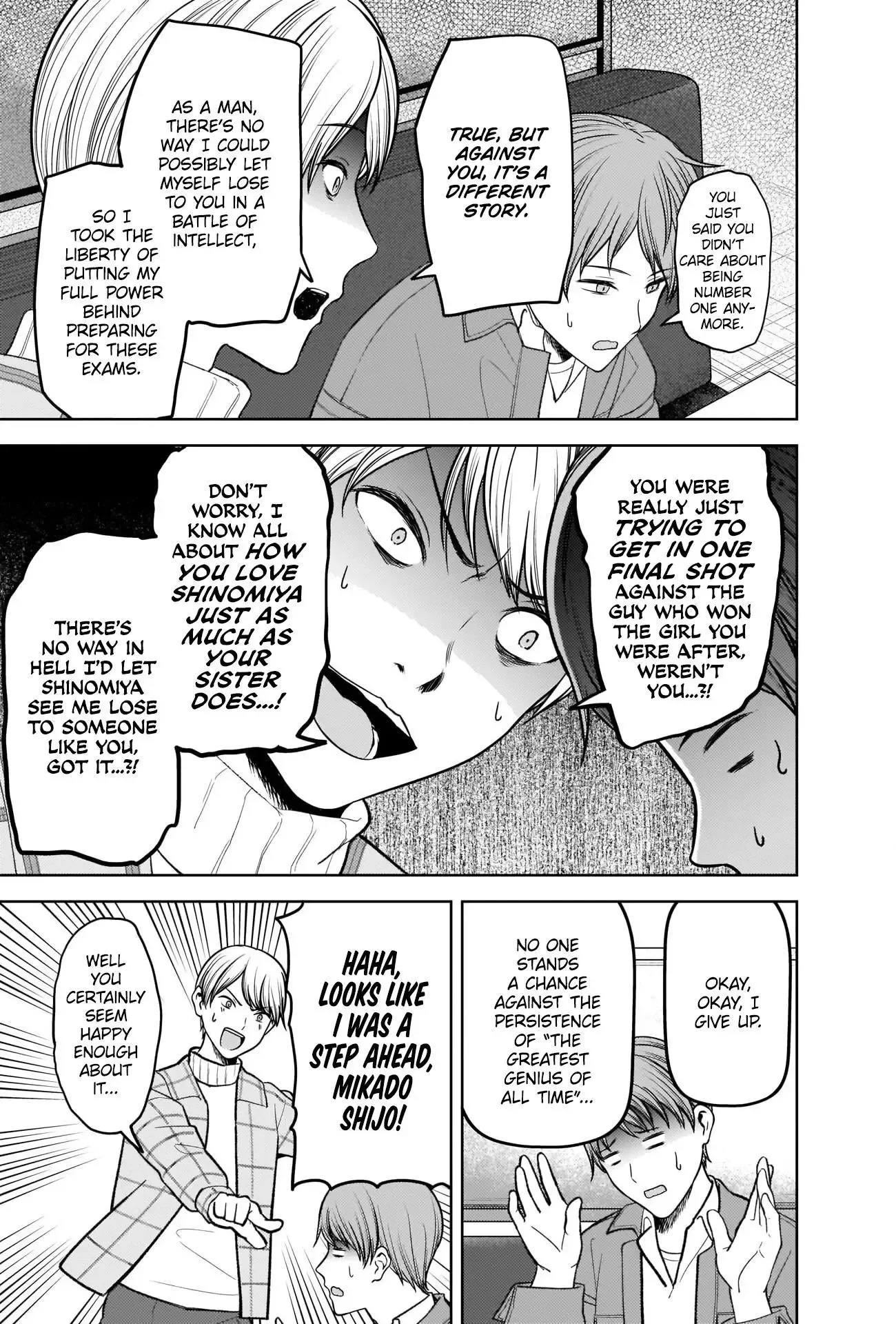 Kaguya Wants to be Confessed To: The Geniuses' War of Love and Brains Chapter 280 page 17