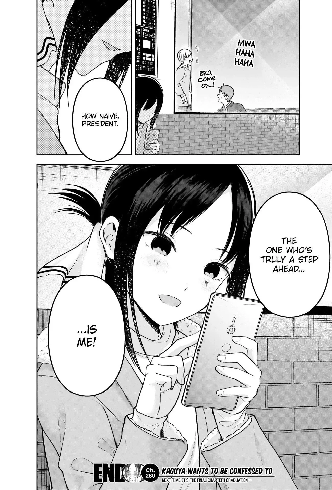 Kaguya Wants to be Confessed To: The Geniuses' War of Love and Brains Chapter 280 page 18