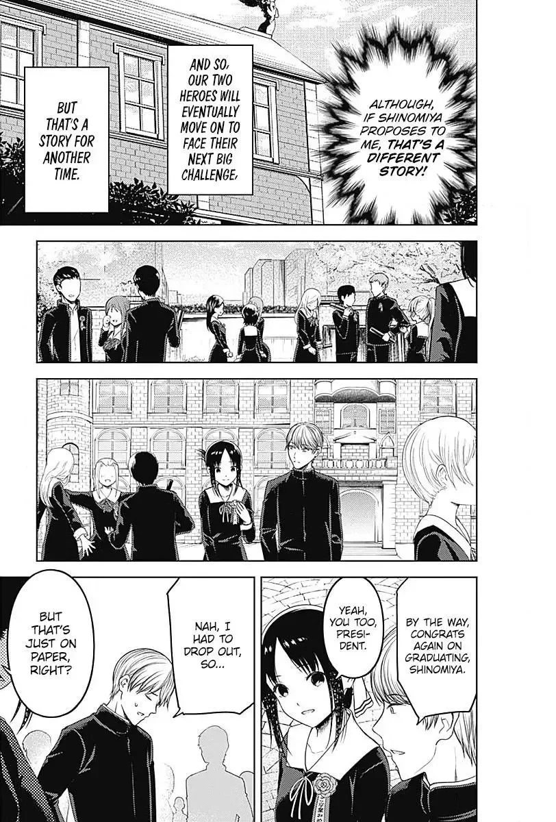 Kaguya Wants to be Confessed To: The Geniuses' War of Love and Brains Chapter 281 page 16