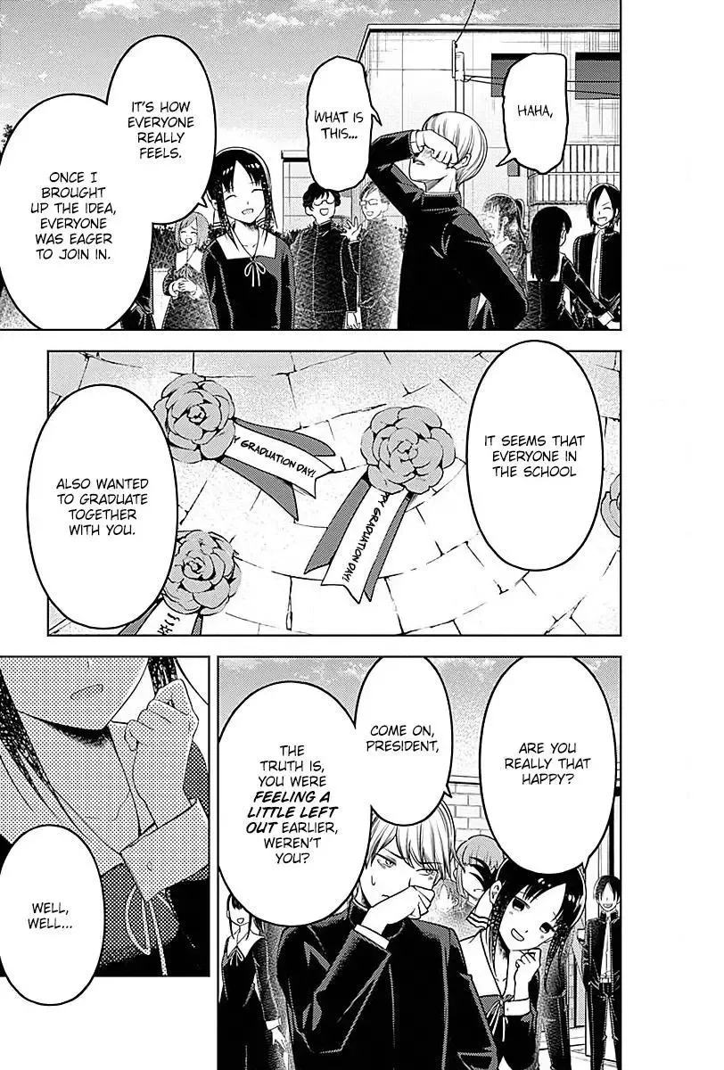 Kaguya Wants to be Confessed To: The Geniuses' War of Love and Brains Chapter 281 page 21