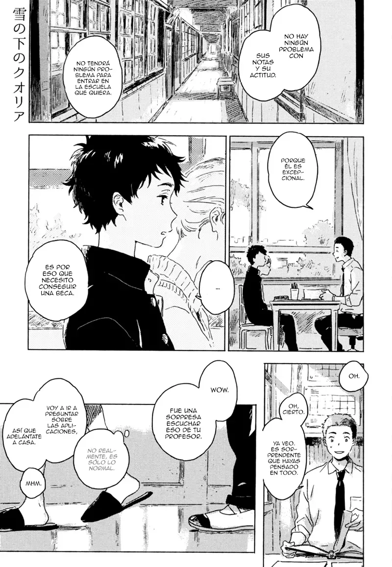 Yuki no Shita no Qualia Chapter 6 page 1