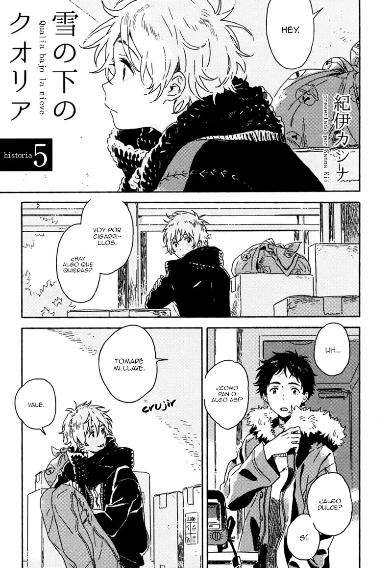 Yuki no Shita no Qualia Chapter 5 page 1
