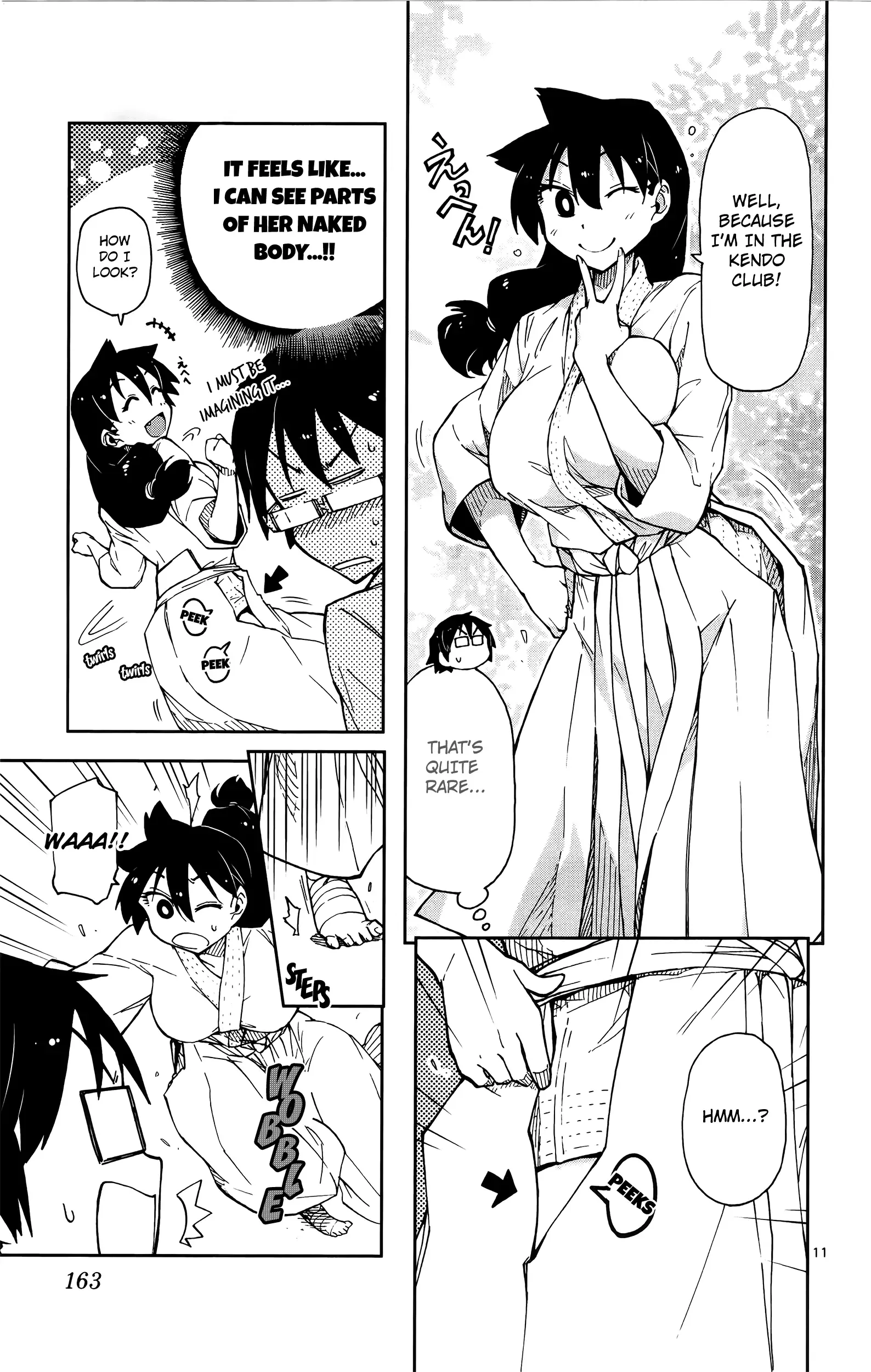 Amano Megumi is Wide Open! Chapter 8 page 12