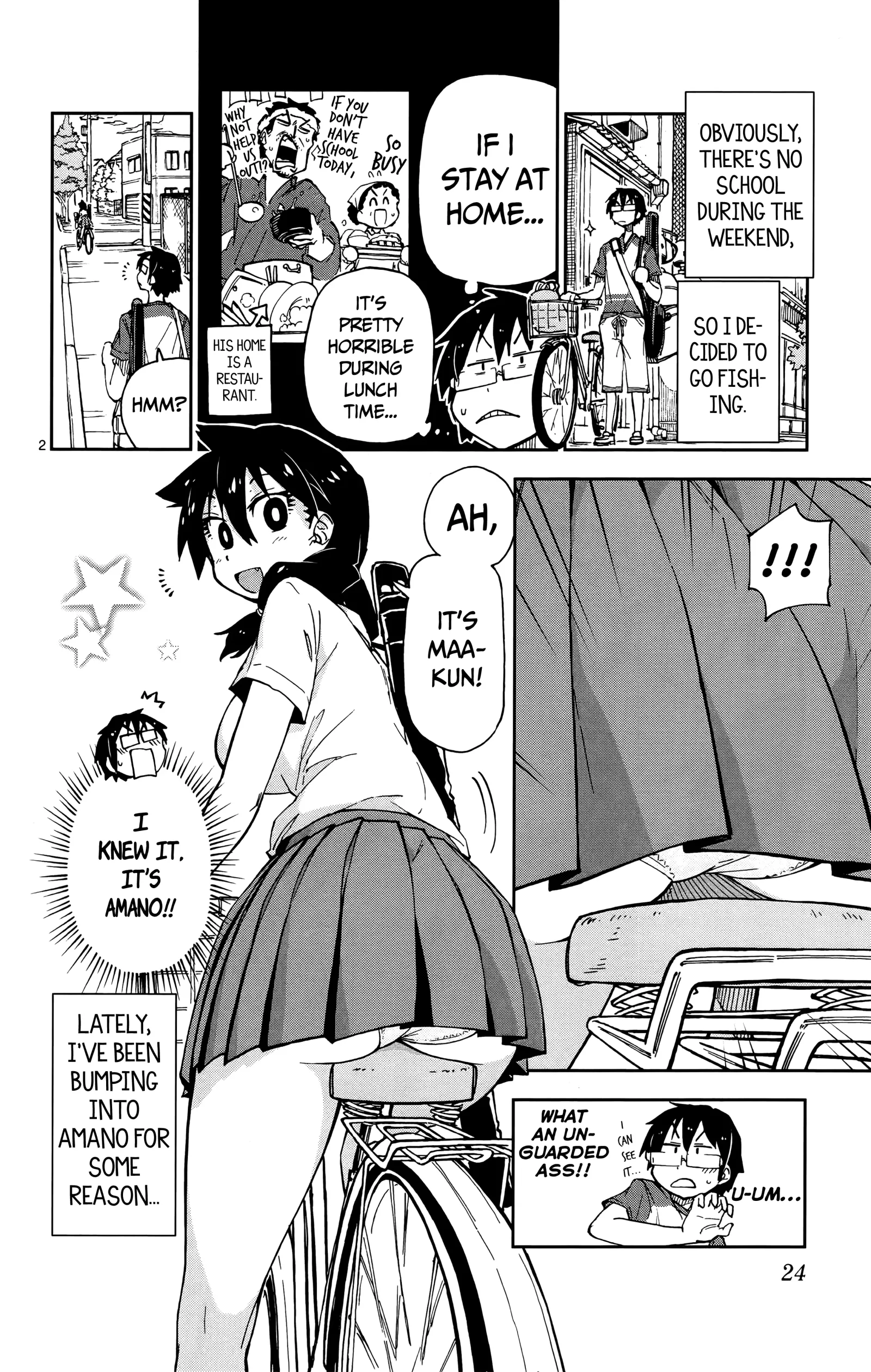 Amano Megumi is Wide Open! Chapter 11 page 3