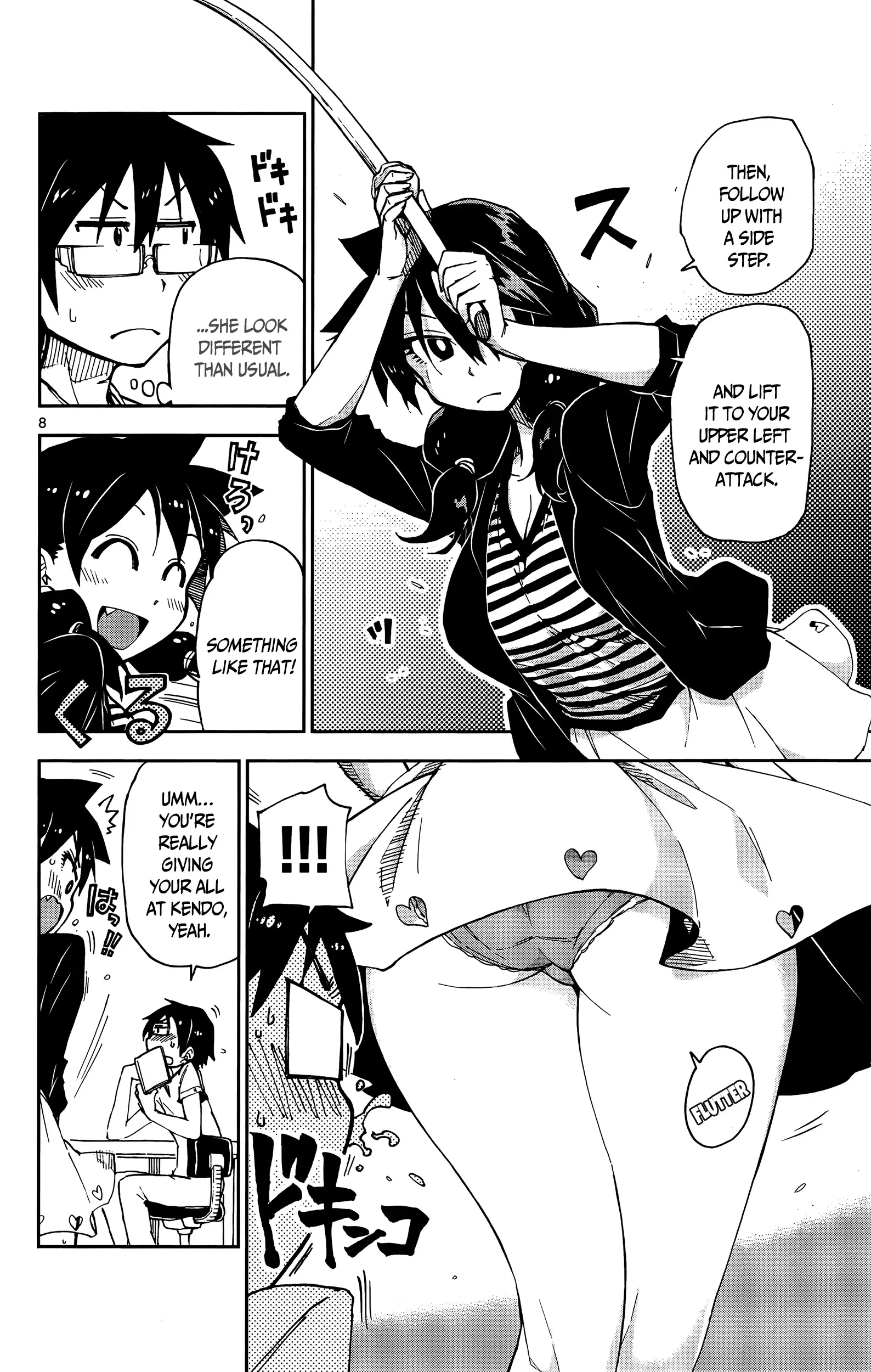 Amano Megumi is Wide Open! Chapter 14 page 10