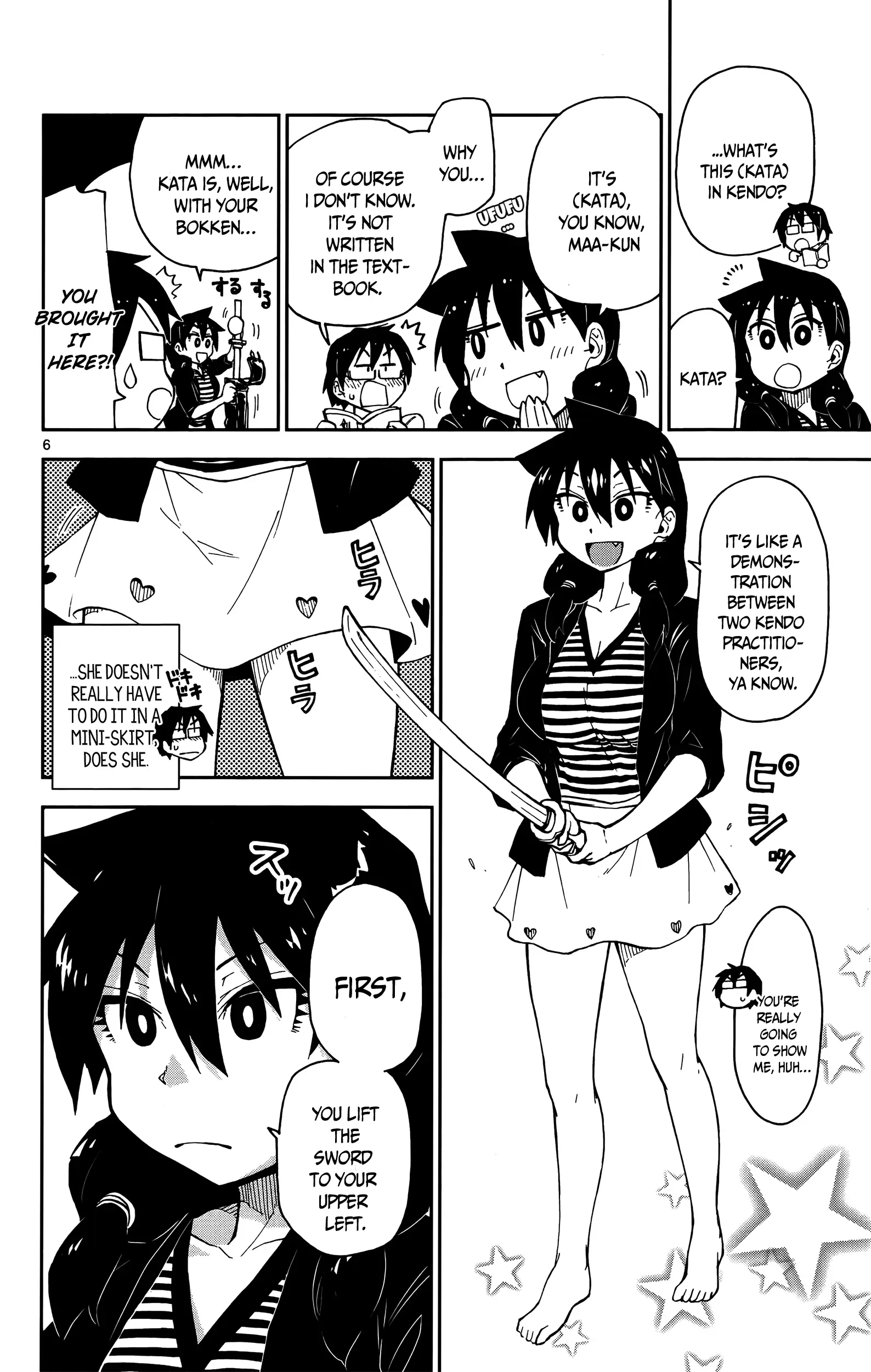 Amano Megumi is Wide Open! Chapter 14 page 8