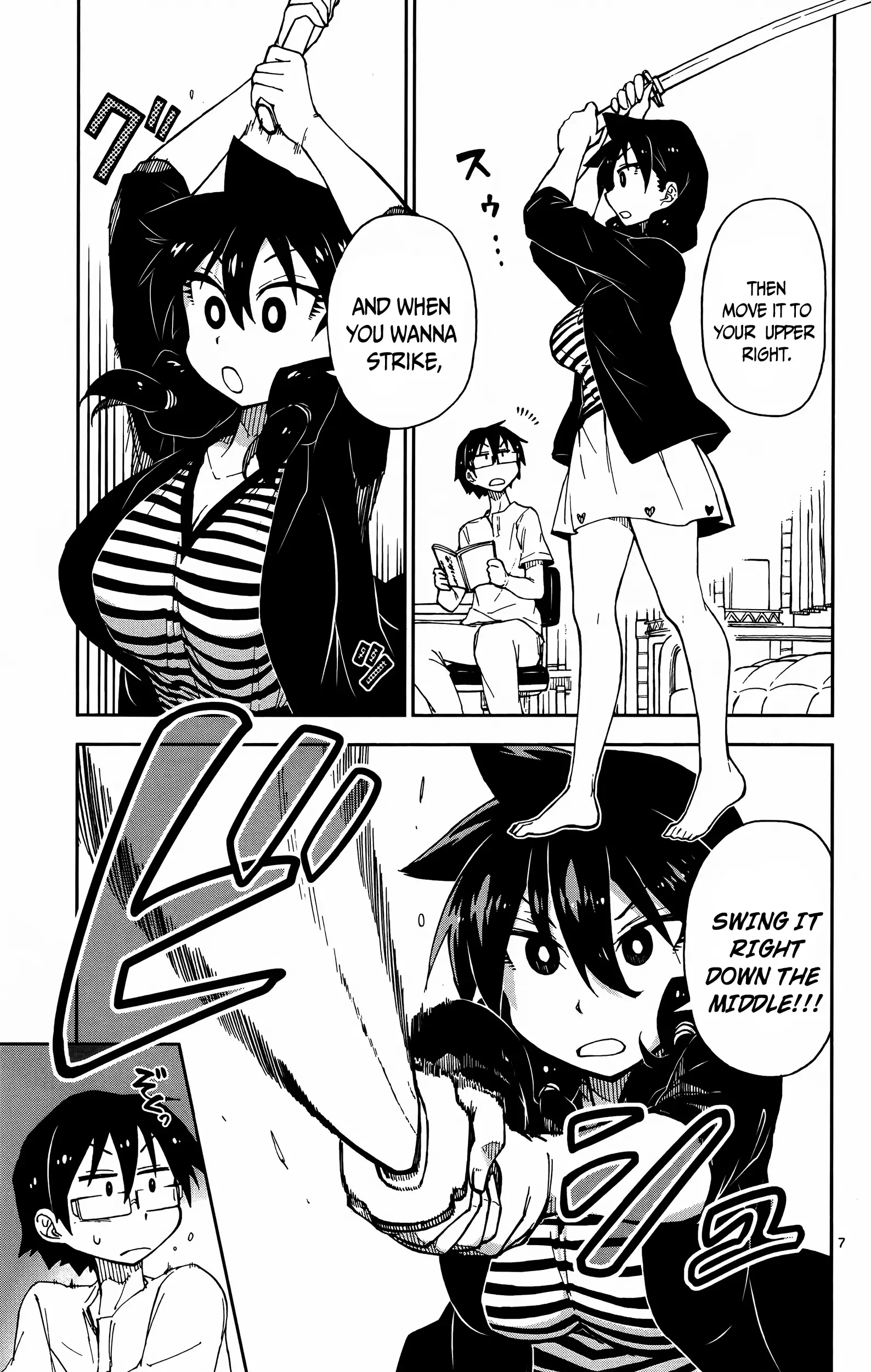 Amano Megumi is Wide Open! Chapter 14 page 9