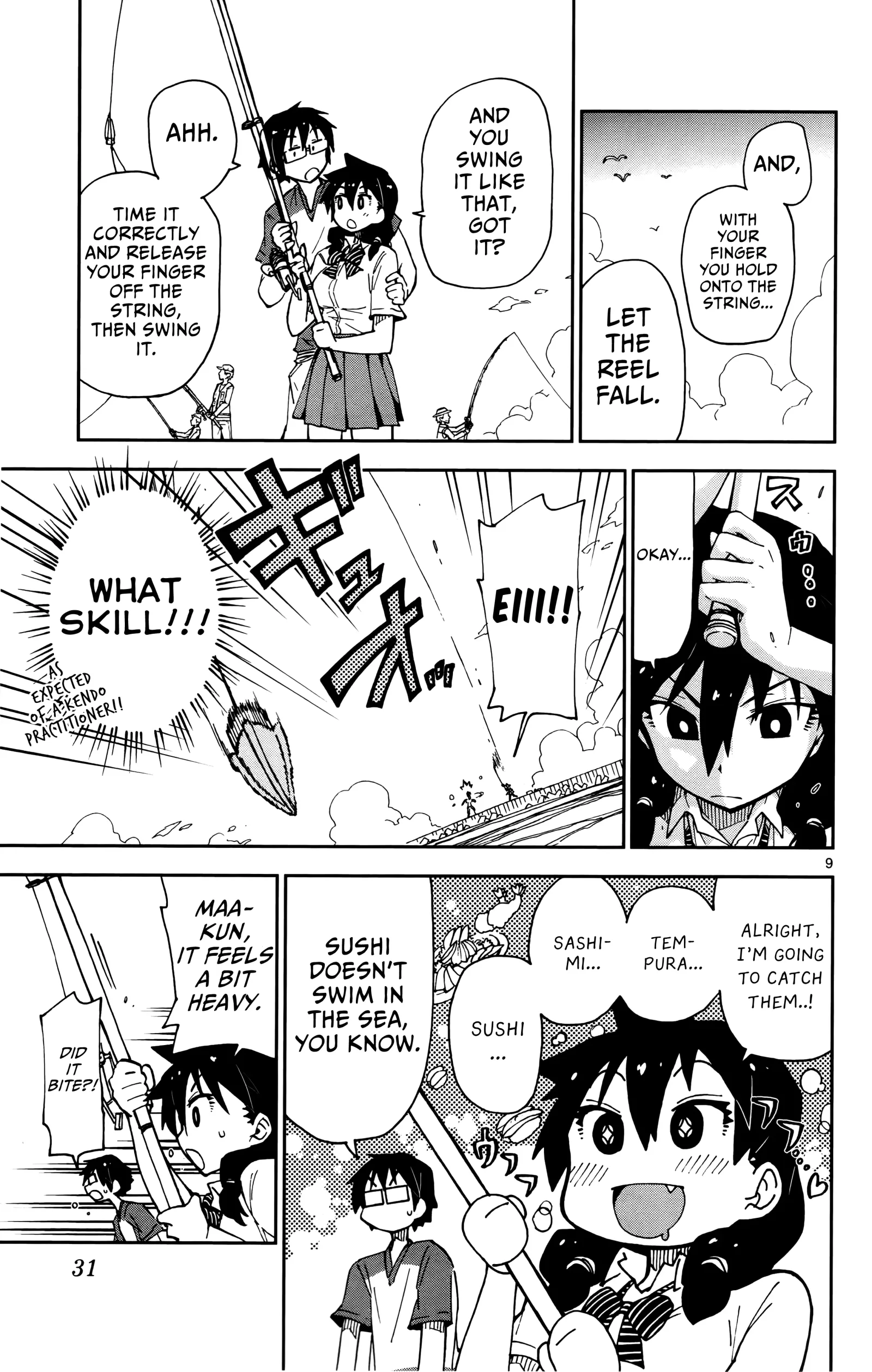 Amano Megumi is Wide Open! Chapter 11 page 10