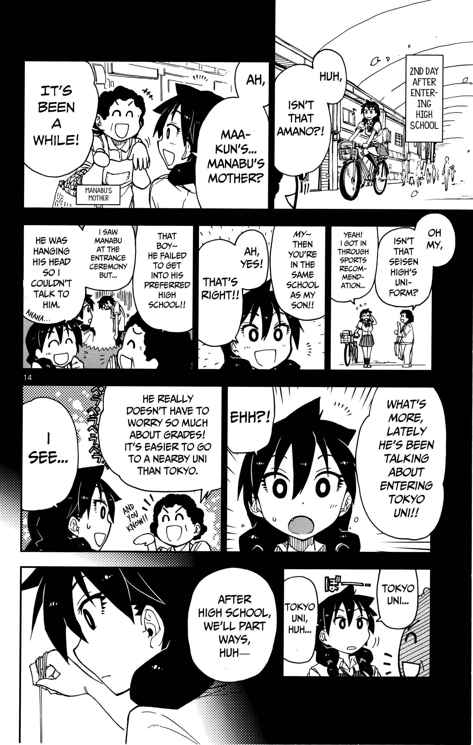 Amano Megumi is Wide Open! Chapter 11 page 15