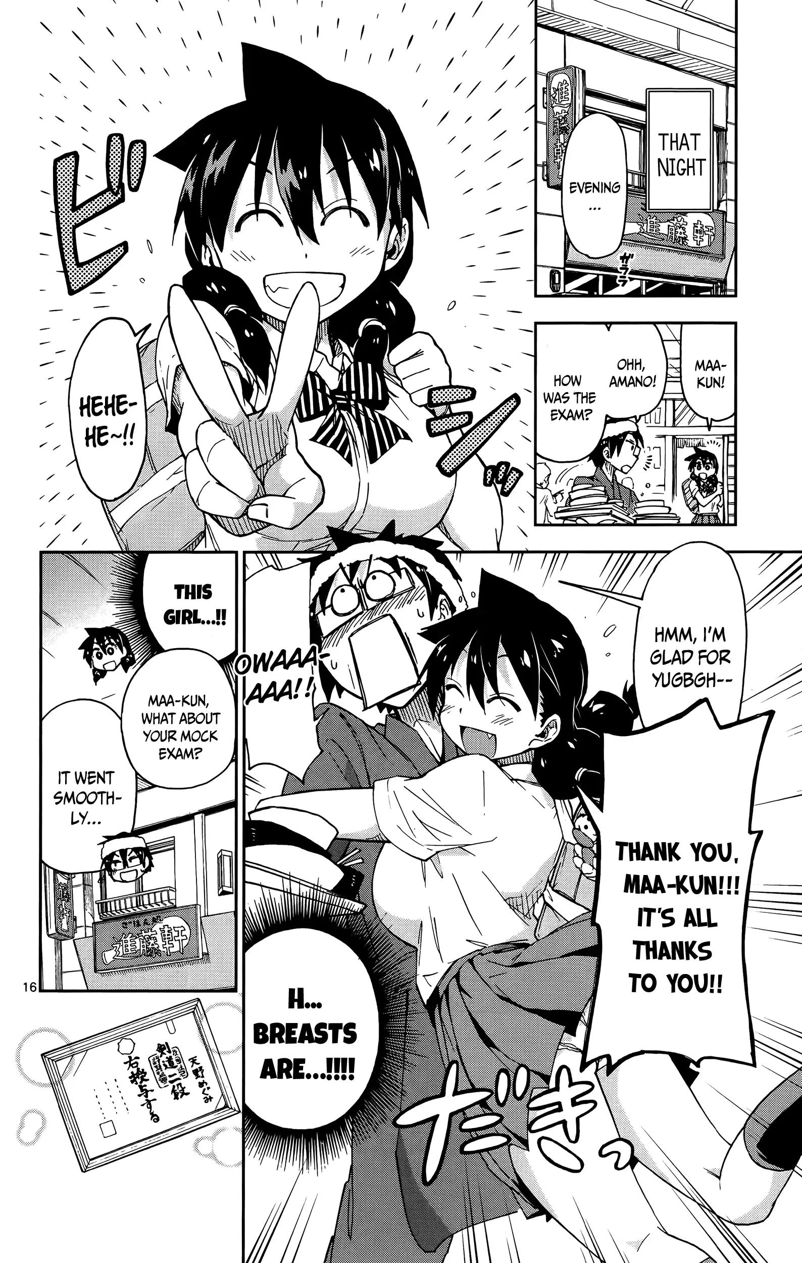 Amano Megumi is Wide Open! Chapter 14 page 18