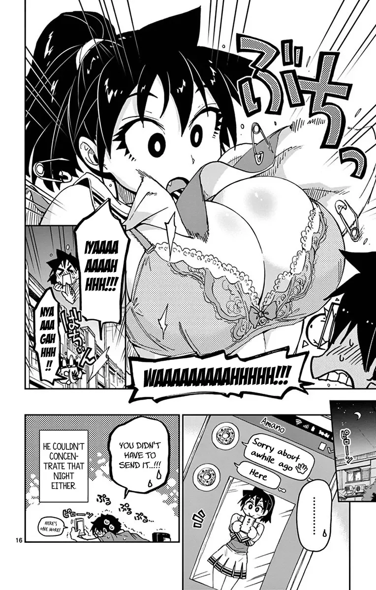 Amano Megumi is Wide Open! Chapter 37 page 16