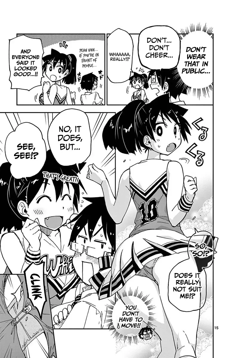 Amano Megumi is Wide Open! Chapter 37 page 15