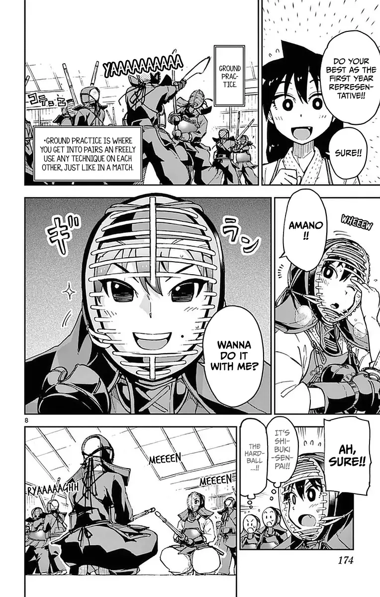 Amano Megumi is Wide Open! Chapter 49 page 8