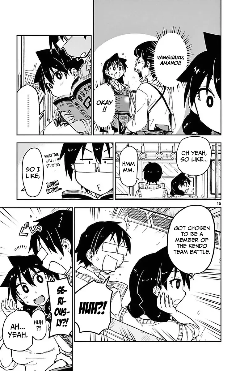 Amano Megumi is Wide Open! Chapter 49 page 15