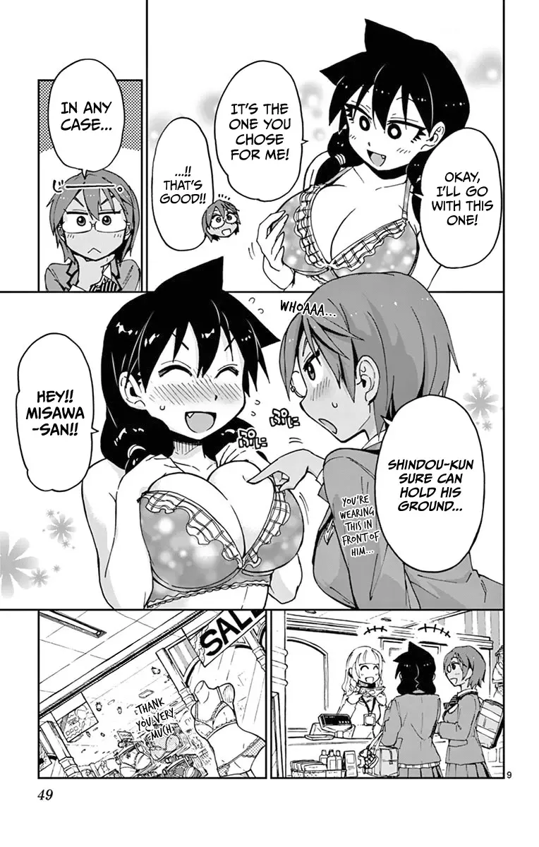 Amano Megumi is Wide Open! Chapter 52 page 9