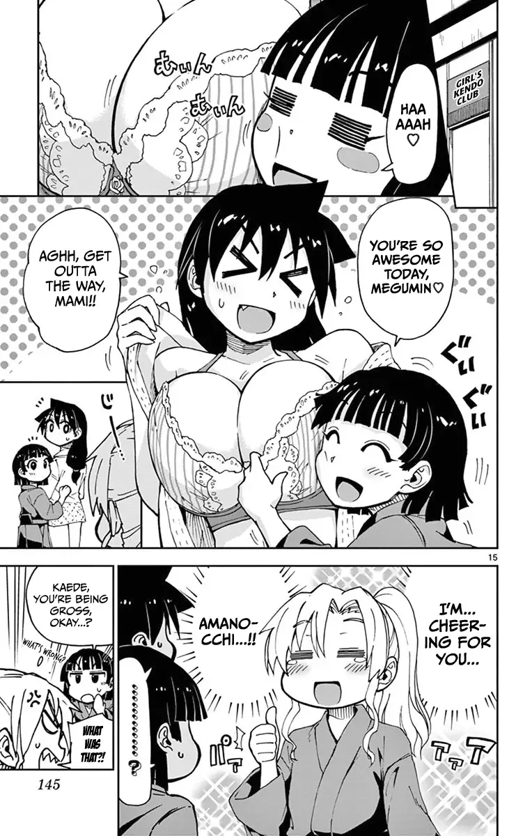 Amano Megumi is Wide Open! Chapter 57 page 15