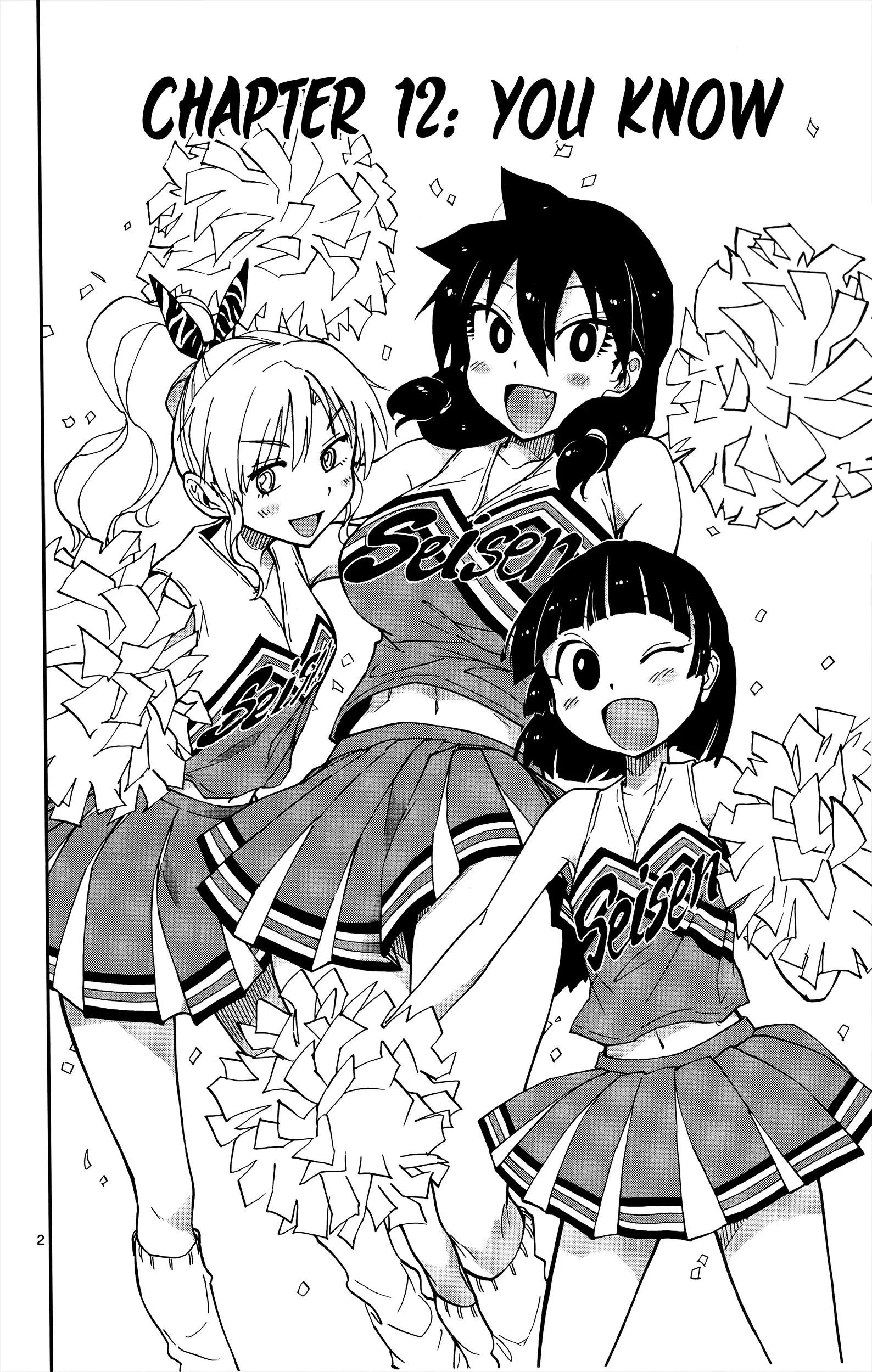 Amano Megumi is Wide Open! Chapter 12 page 3
