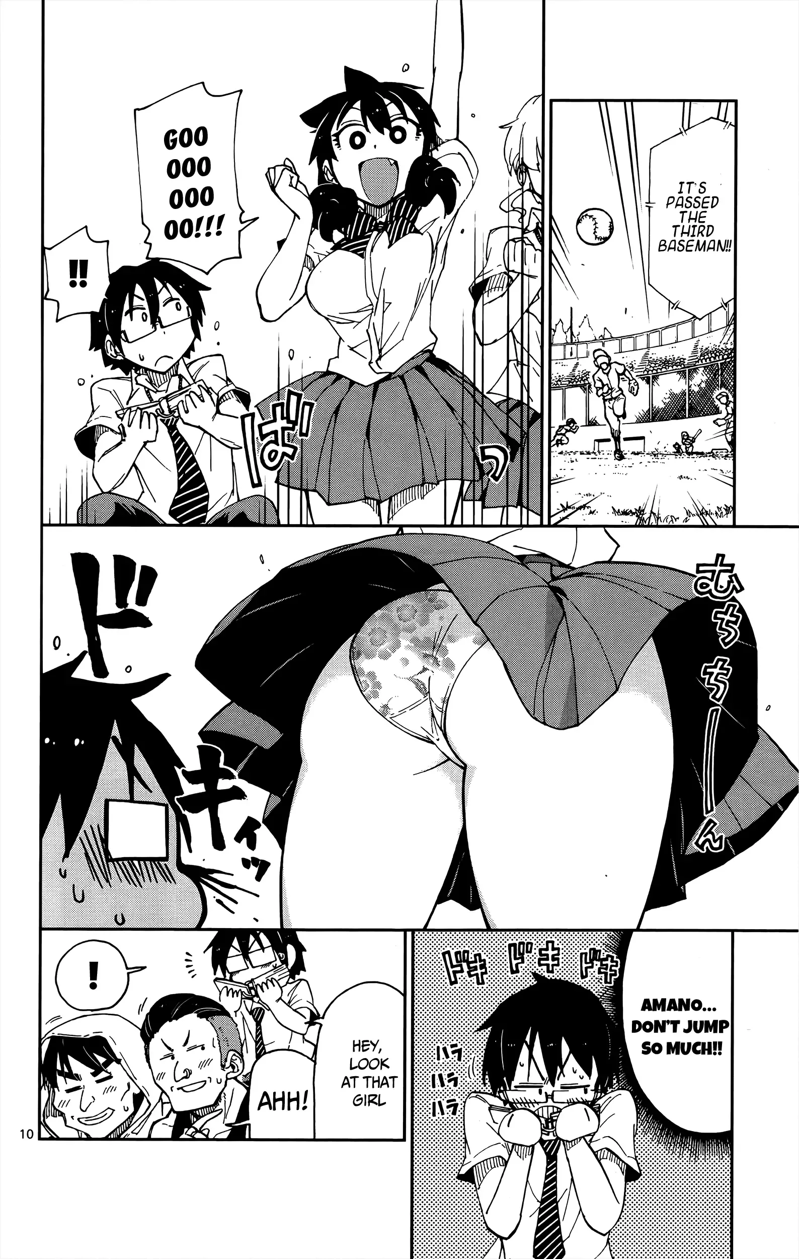 Amano Megumi is Wide Open! Chapter 12 page 11