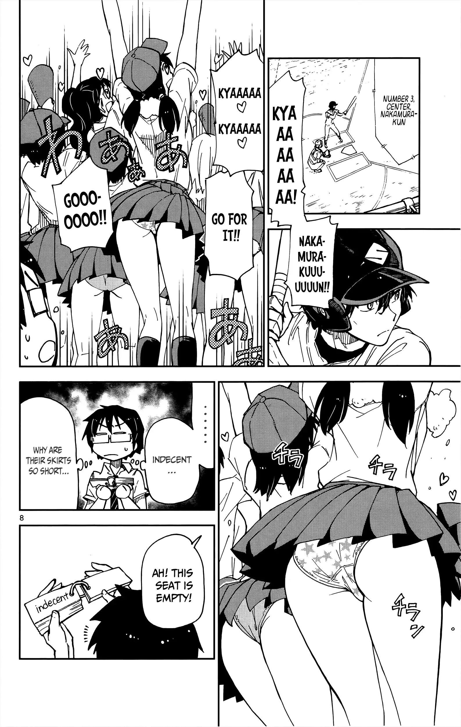 Amano Megumi is Wide Open! Chapter 12 page 9