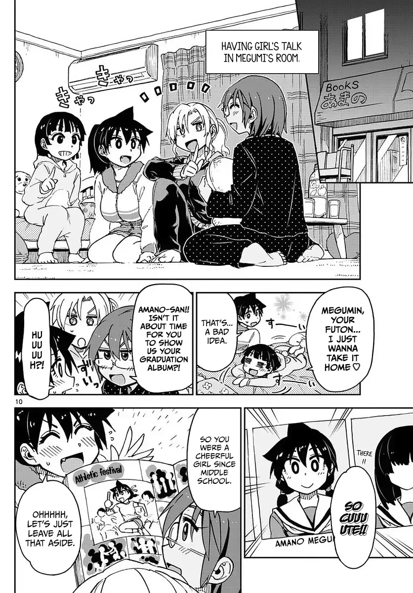 Amano Megumi is Wide Open! Chapter 74 page 10